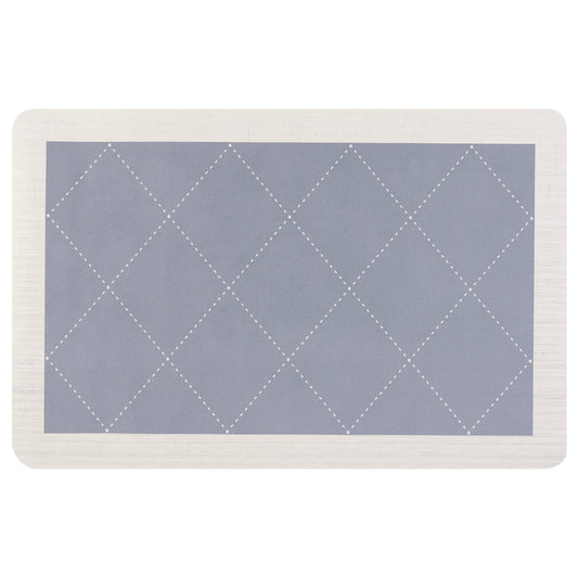 Geometry Kitchen Rug, Cushioned Anti-Fatigue Kitchen Floor Mats, Non Slip Waterproof Comfort Carpet