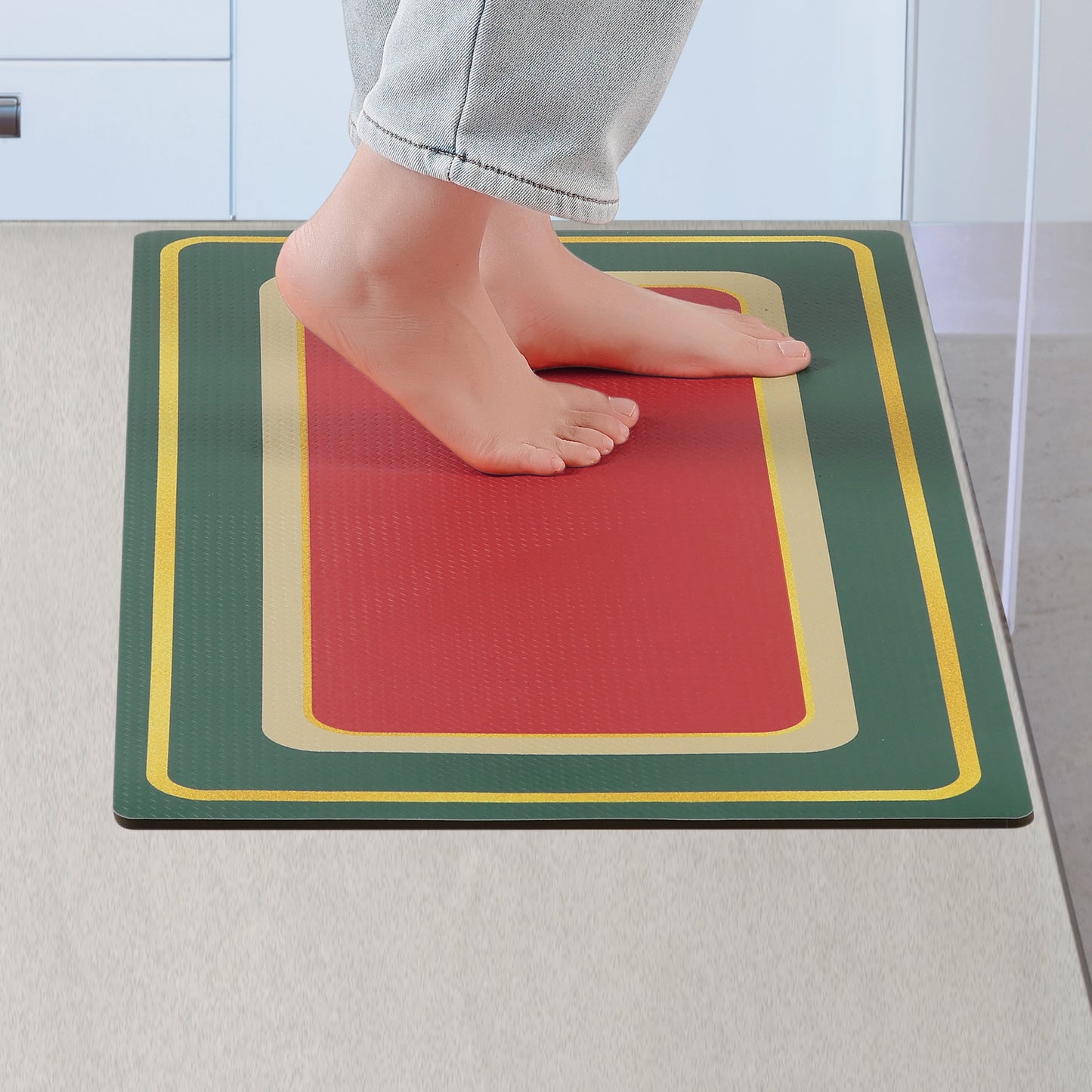 Kitchen Rugs and Kitchen Mats Non Skid Washable, Machine Washable Standing Mats