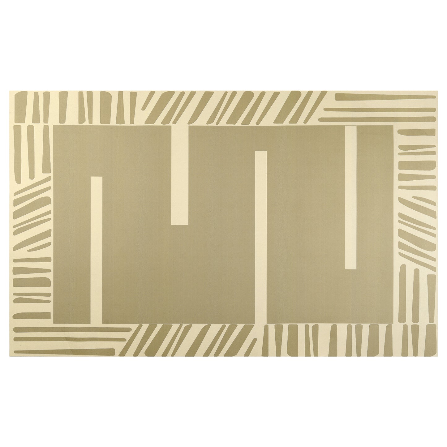 Abstract Geometric Pattern Kitchen Mats, Soft Floor Mats for Bathroom and Living Room