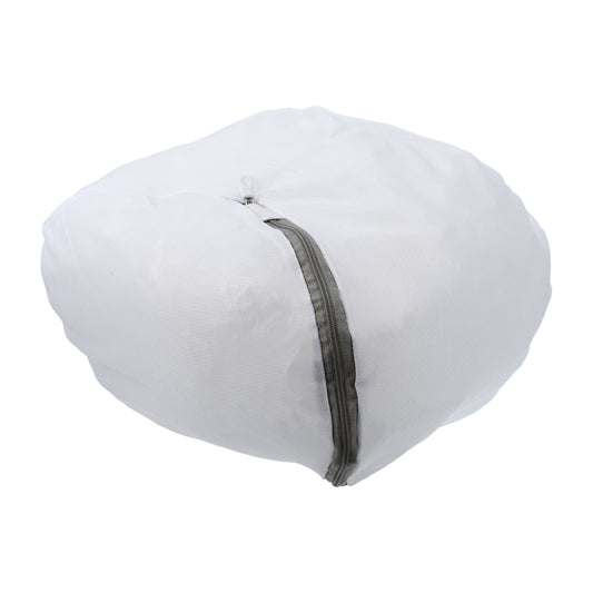 Thickened Mesh Laundry Bags Laundry Wash Bag for Bathroom 9.84"x9.84" White