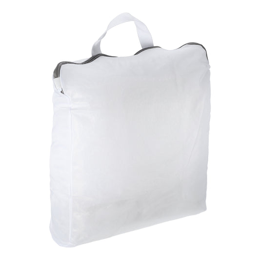 Portable Laundry Bag for Laundry Room 15.75"x3.94"x19.69" White Gray