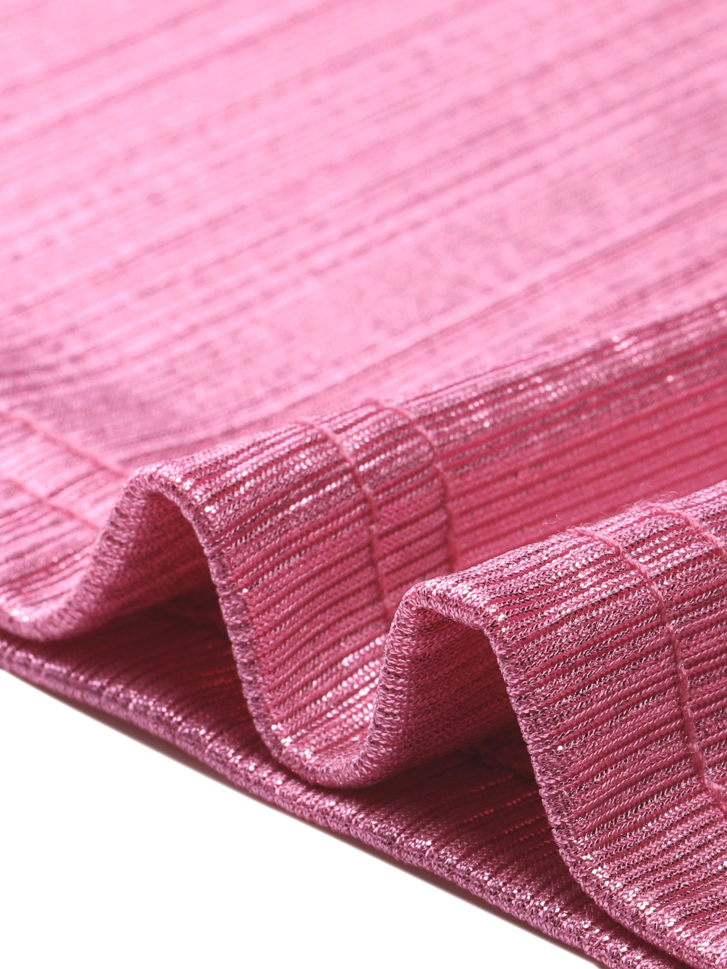 Women Plus Size Top Metallic Round Neck Short Sleeve T-Shirt Party Tee Top