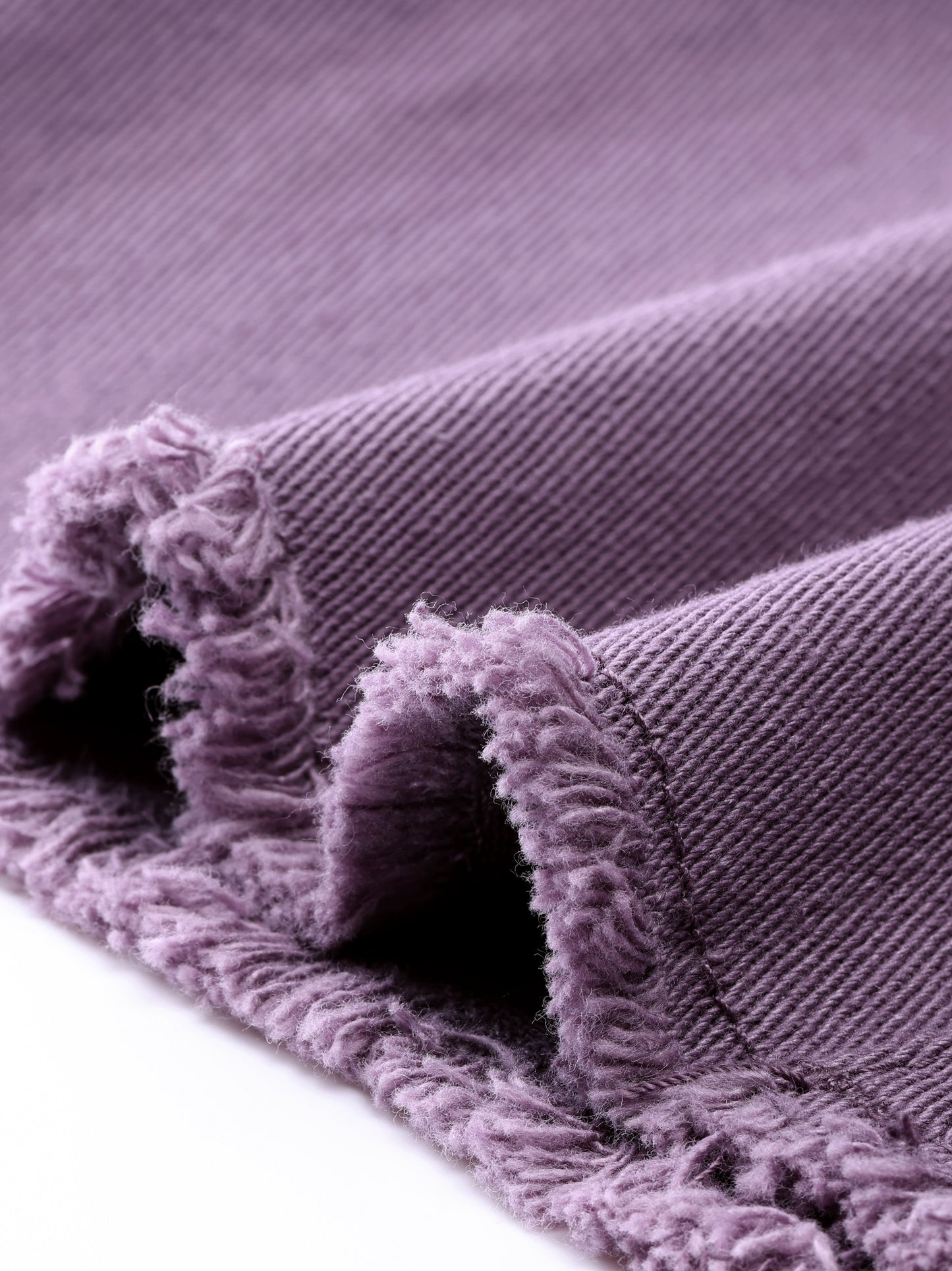 Women's Basic Distressed High Waist Ripped Hem Washed Jeans Denim Skirt