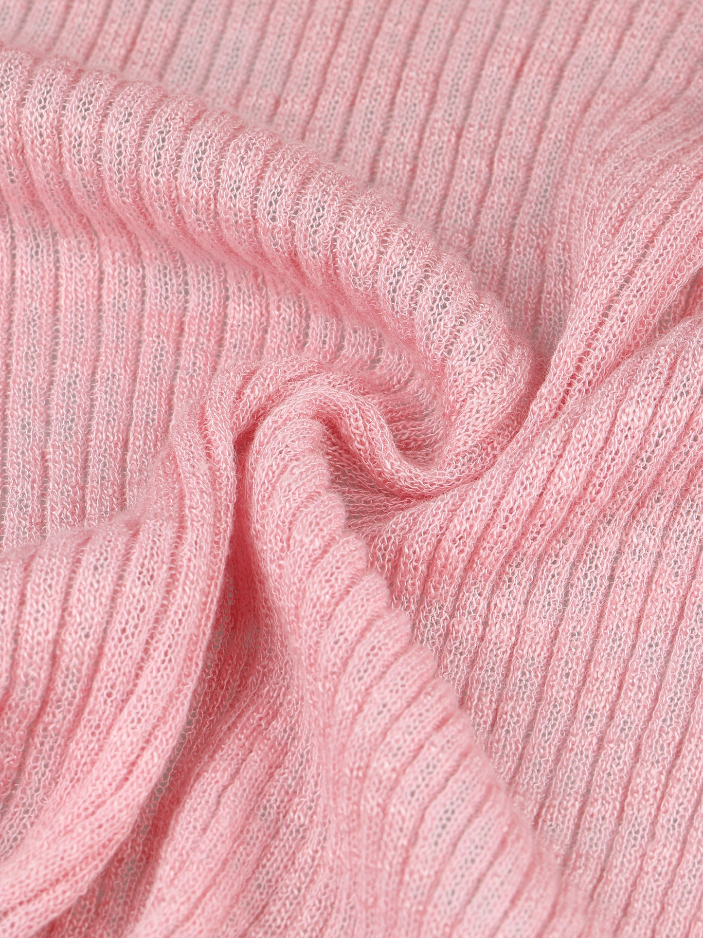 Cárdigan tipo bolero informal de punto con mangas largas y volantes para mujer, de primavera