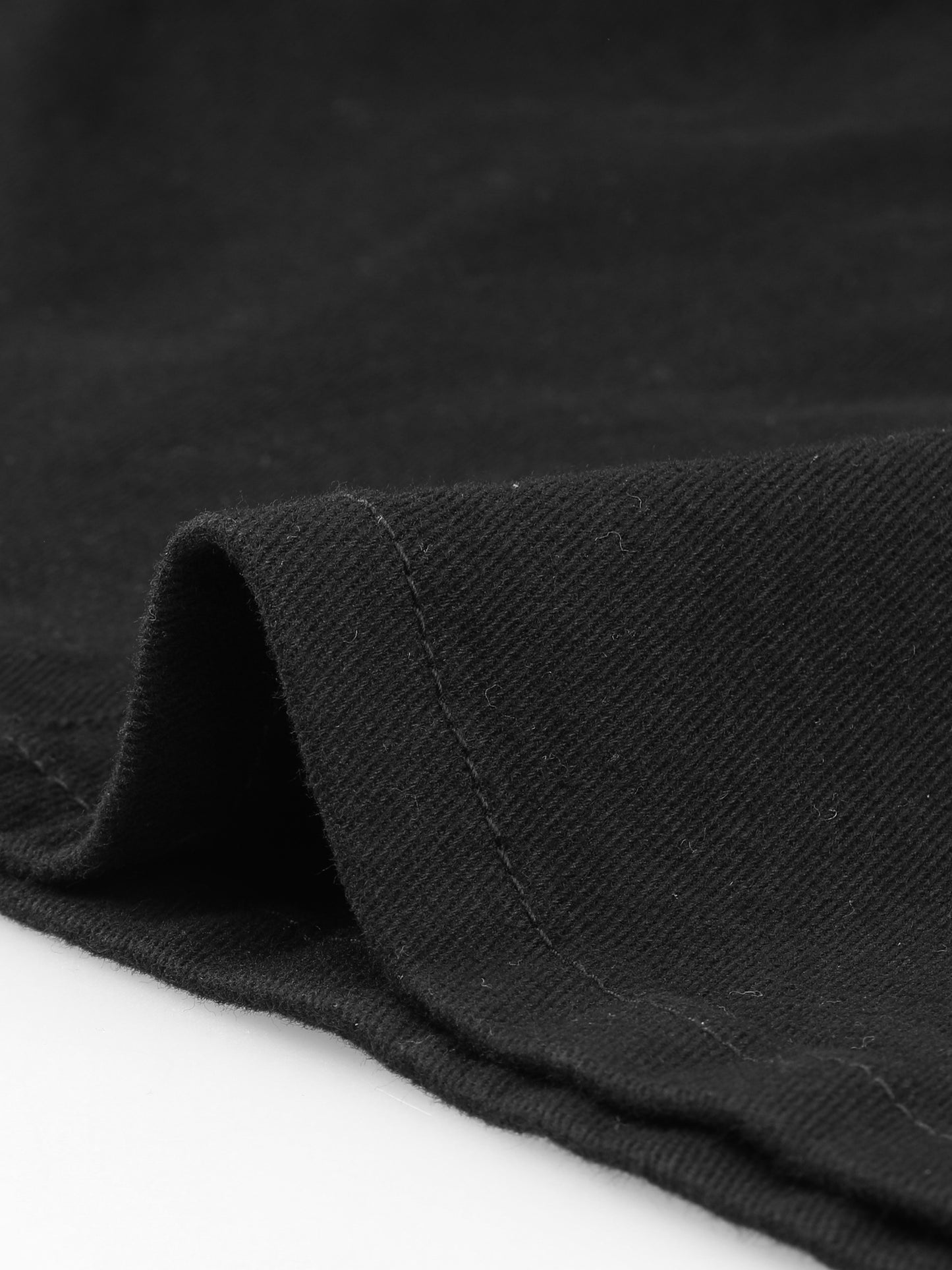 Women's Adjustable A-Line Midi Long Cargo Denim Skirt