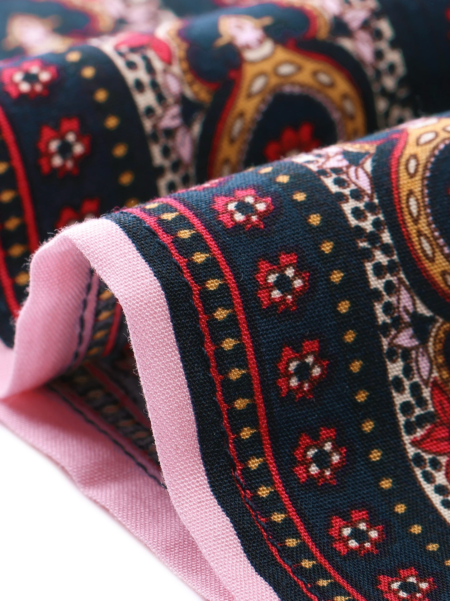 Women's Boho Maxi Skirt Summer Peasant Floral Printed Elastic Waist A Line Long Skirt