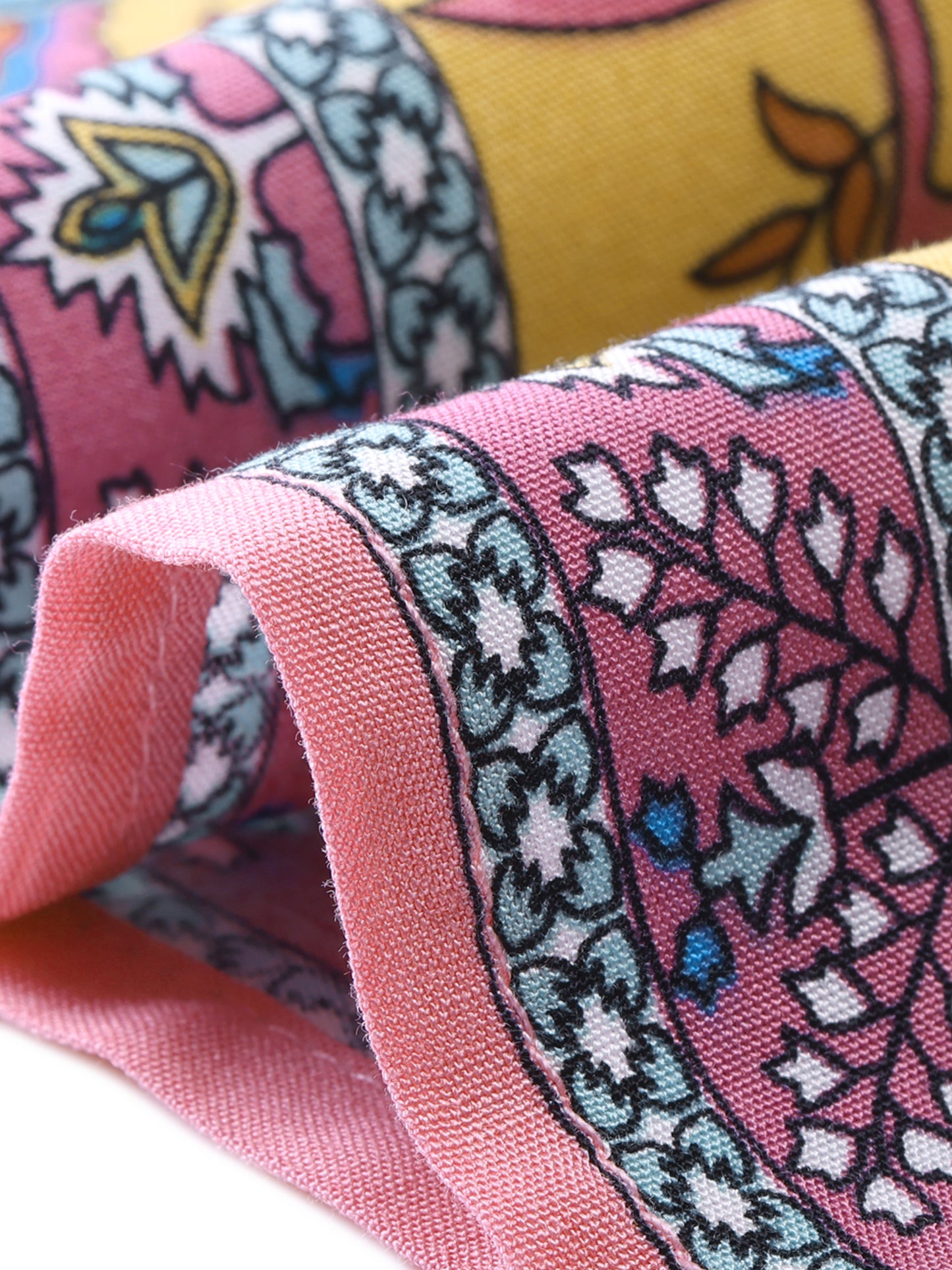 Women's Boho Maxi Skirt Summer Peasant Floral Printed Elastic Waist A Line Long Skirt