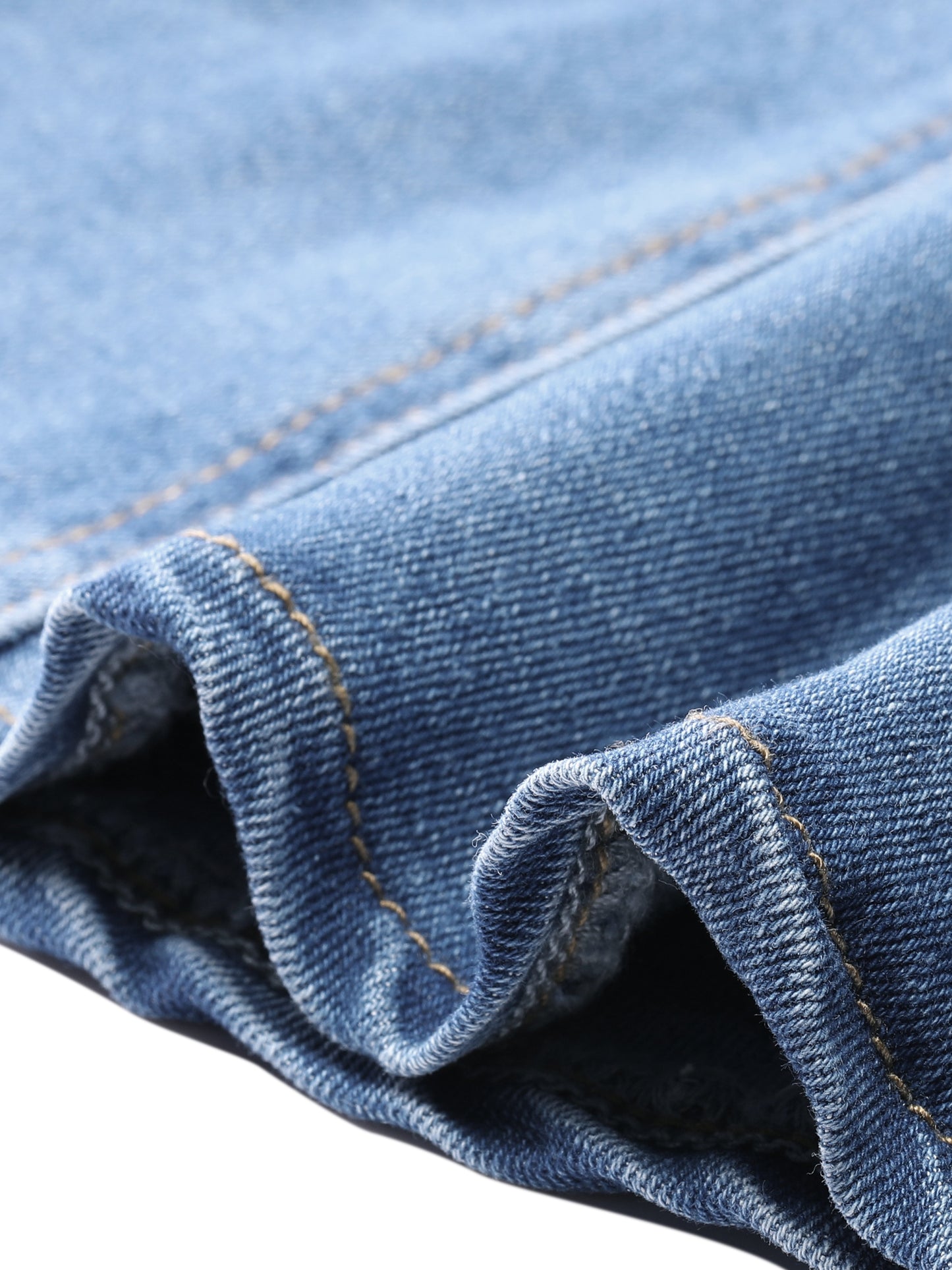 Women's Fishtail Denim Skirt High Waisted Bodycon Midi Jean Skirts