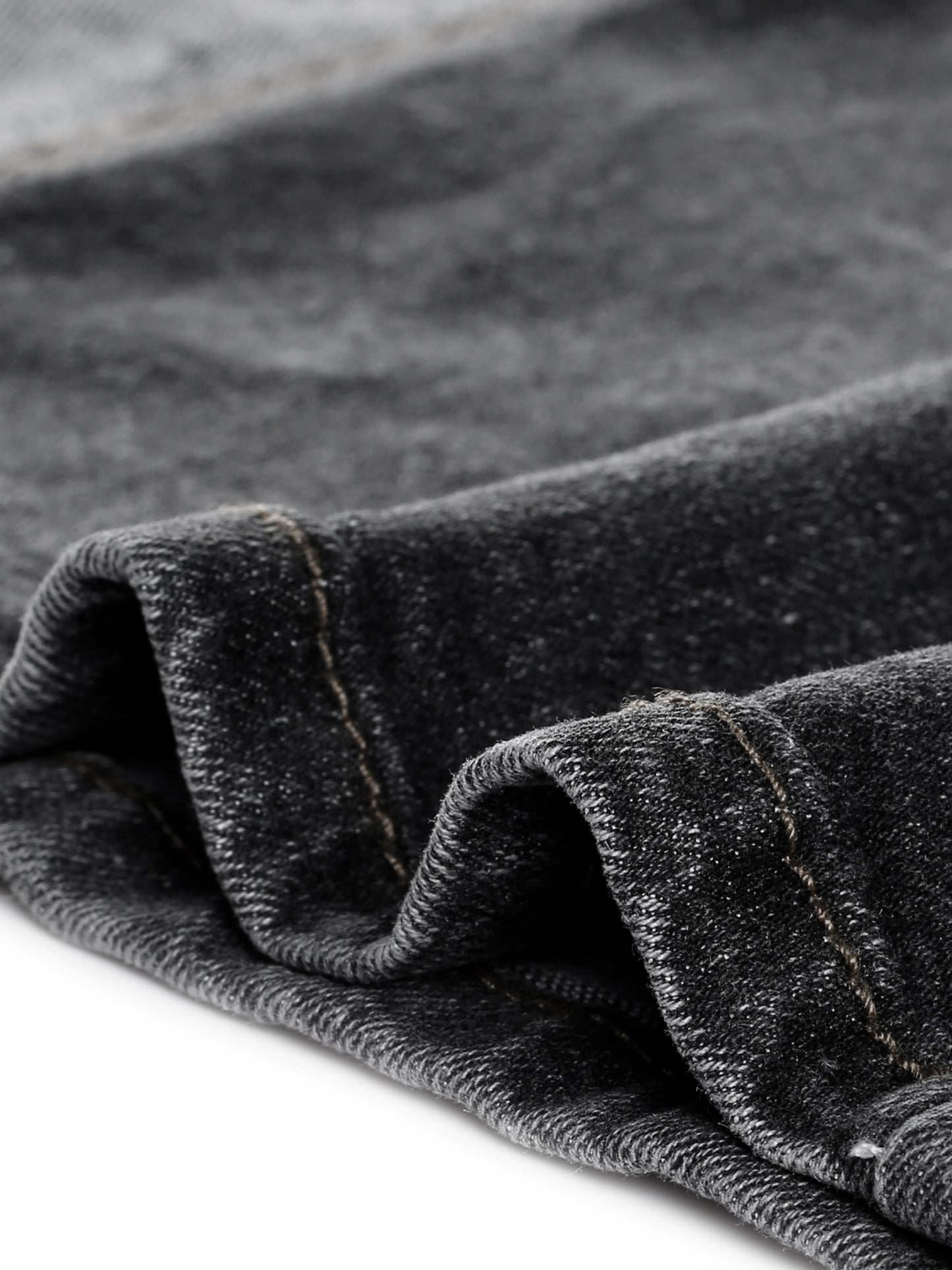 Falda vaquera de mujer con cintura alta, abertura frontal, lavado, midi, con bolsillos