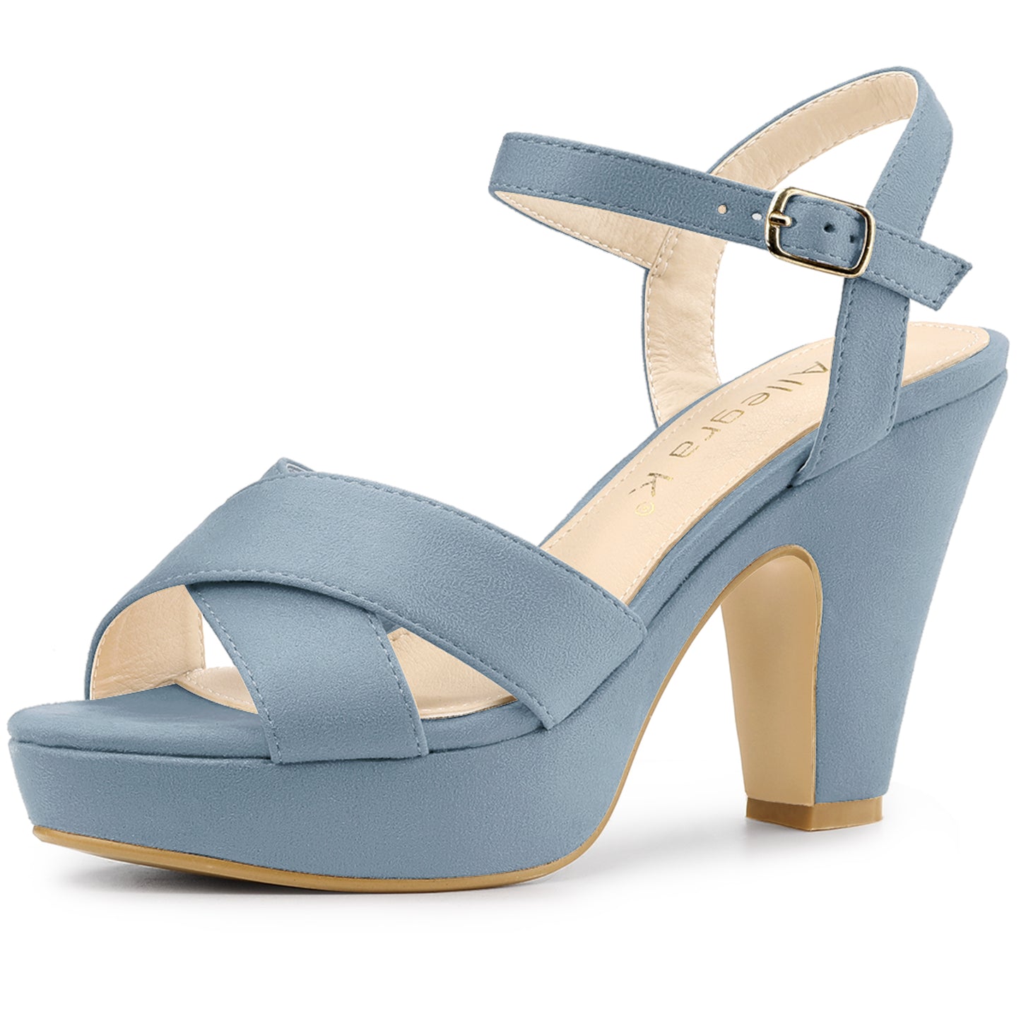 Women's Platform Chunky Heel Slingback Sandals