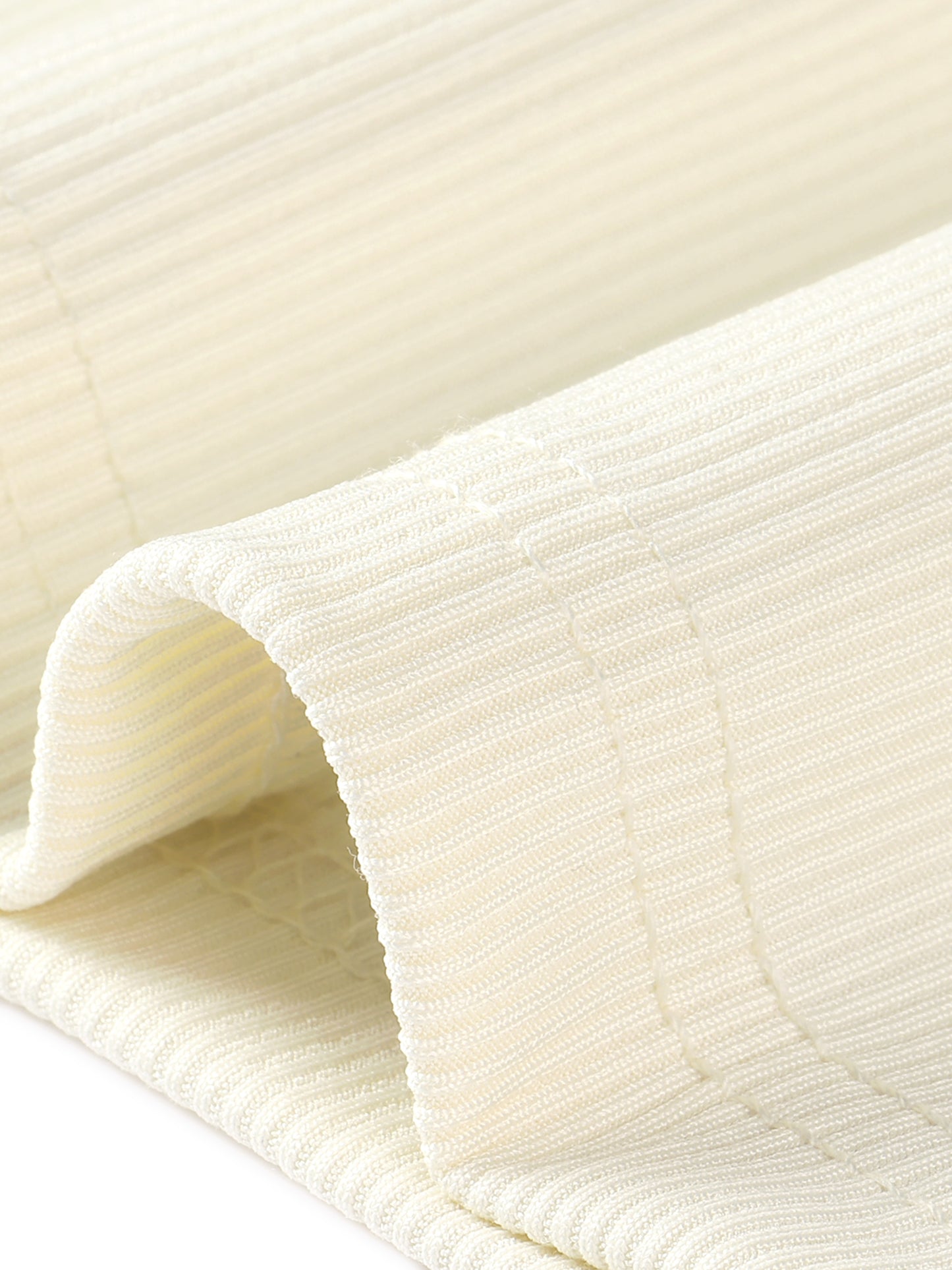 Women's Pencil Basic Skirt Midi Casual Side Split Slit Ribbed Knit Bodycon Skirts