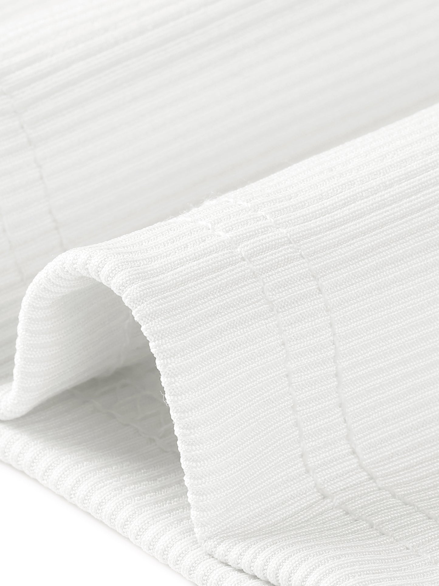 Women's Pencil Basic Skirt Midi Casual Side Split Slit Ribbed Knit Bodycon Skirts