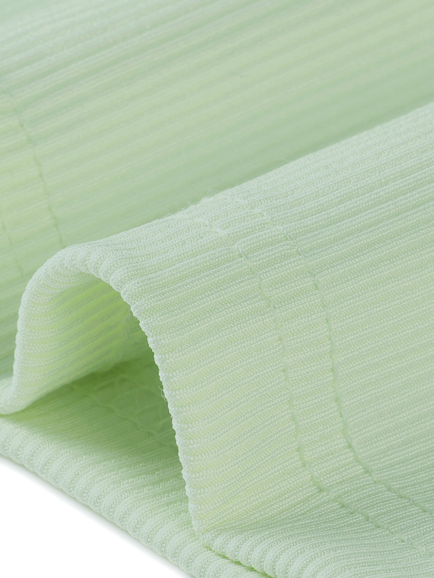 Falda básica de tubo para mujer, informal, de punto acanalado, con abertura lateral y midi, ajustada