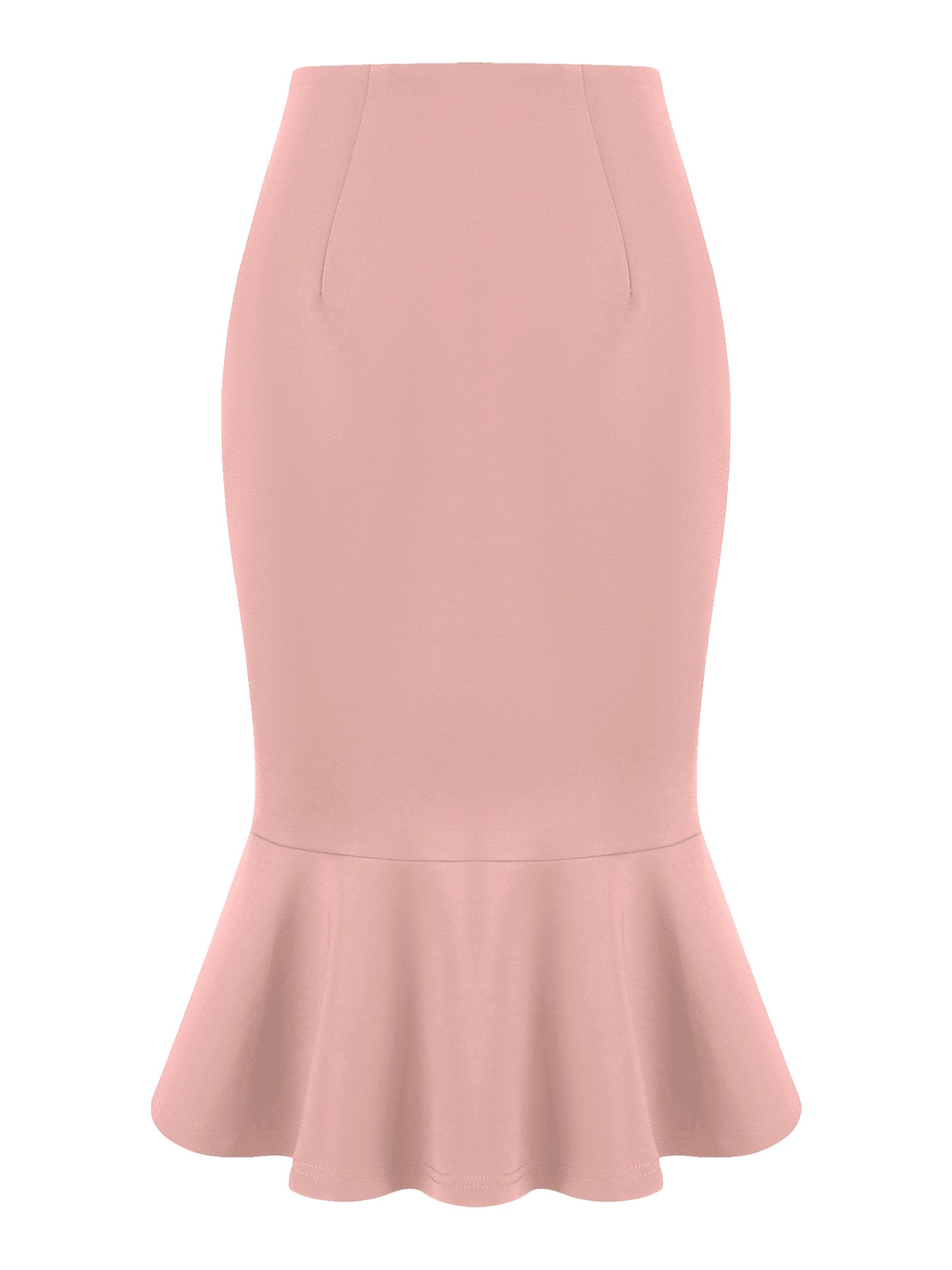 Women's Bodycon Mermaid Skirt High Waist Elegant Work Fishtail Pencil Skirt