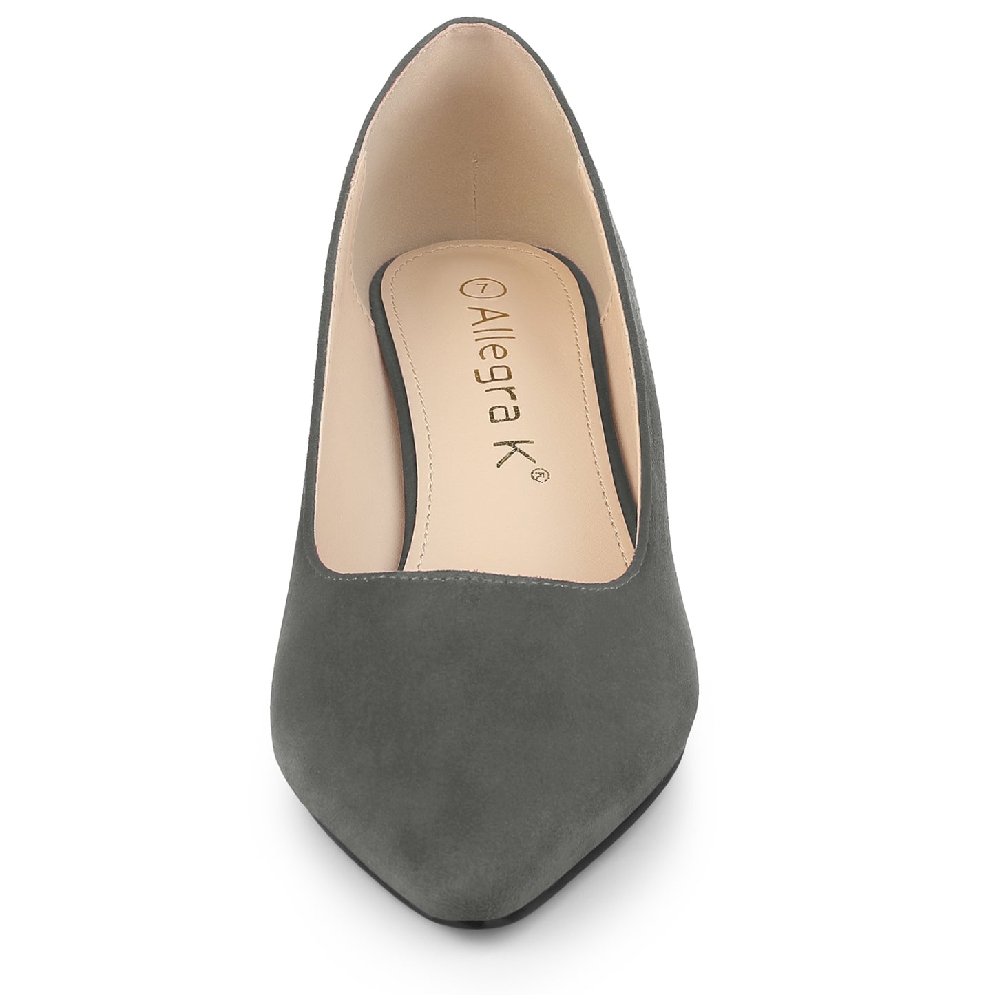 Women's Pointy Toe Slip On Wedges Heels Pumps