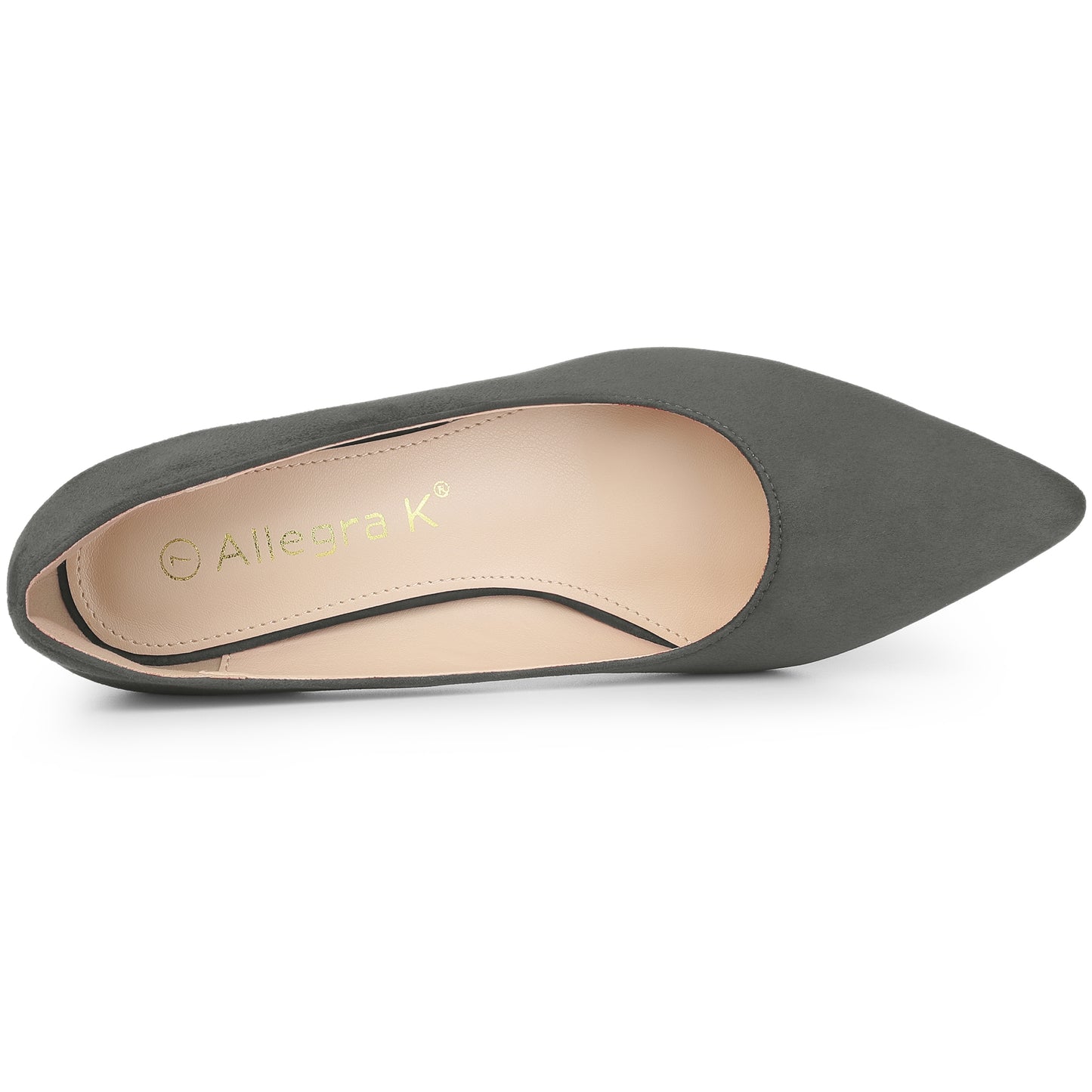 Women's Pointy Toe Slip On Wedges Heels Pumps