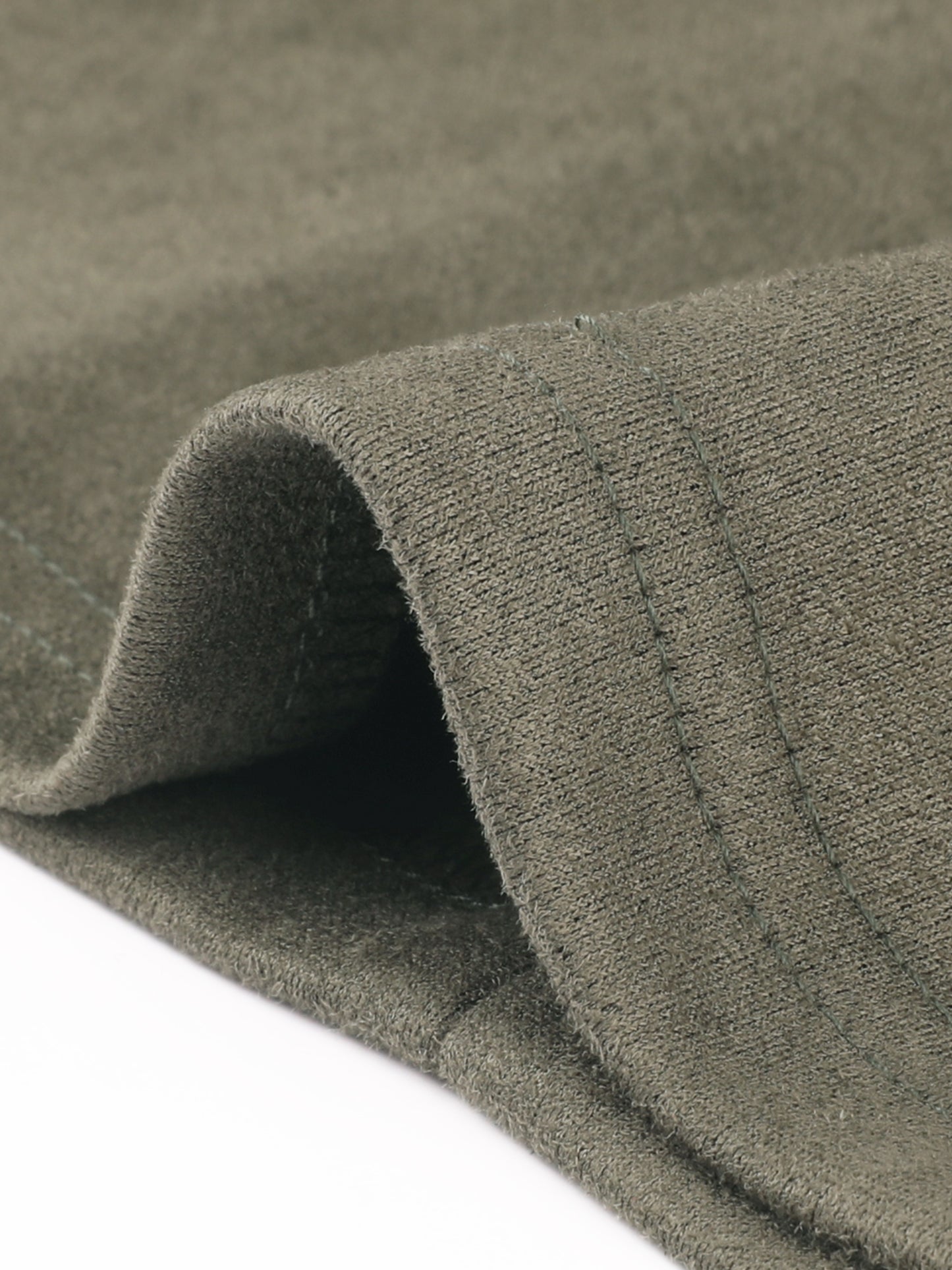 Women's Faux Suede Skirt High Waist Casual Belted Pencil Skirts