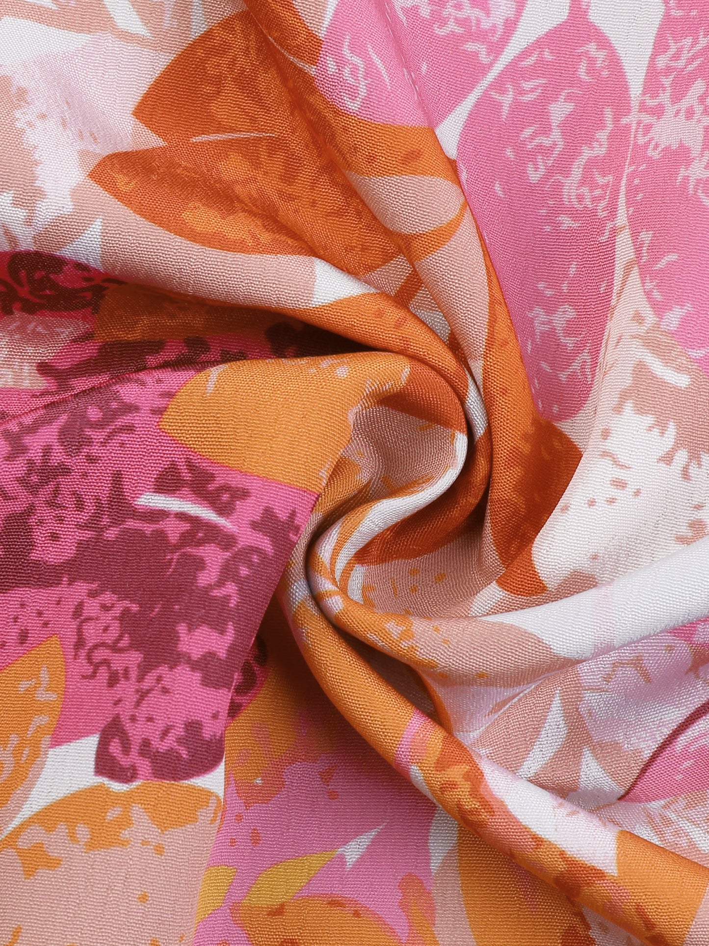 Women's Summer Beach Ruched Split Thigh Tropical Skirt