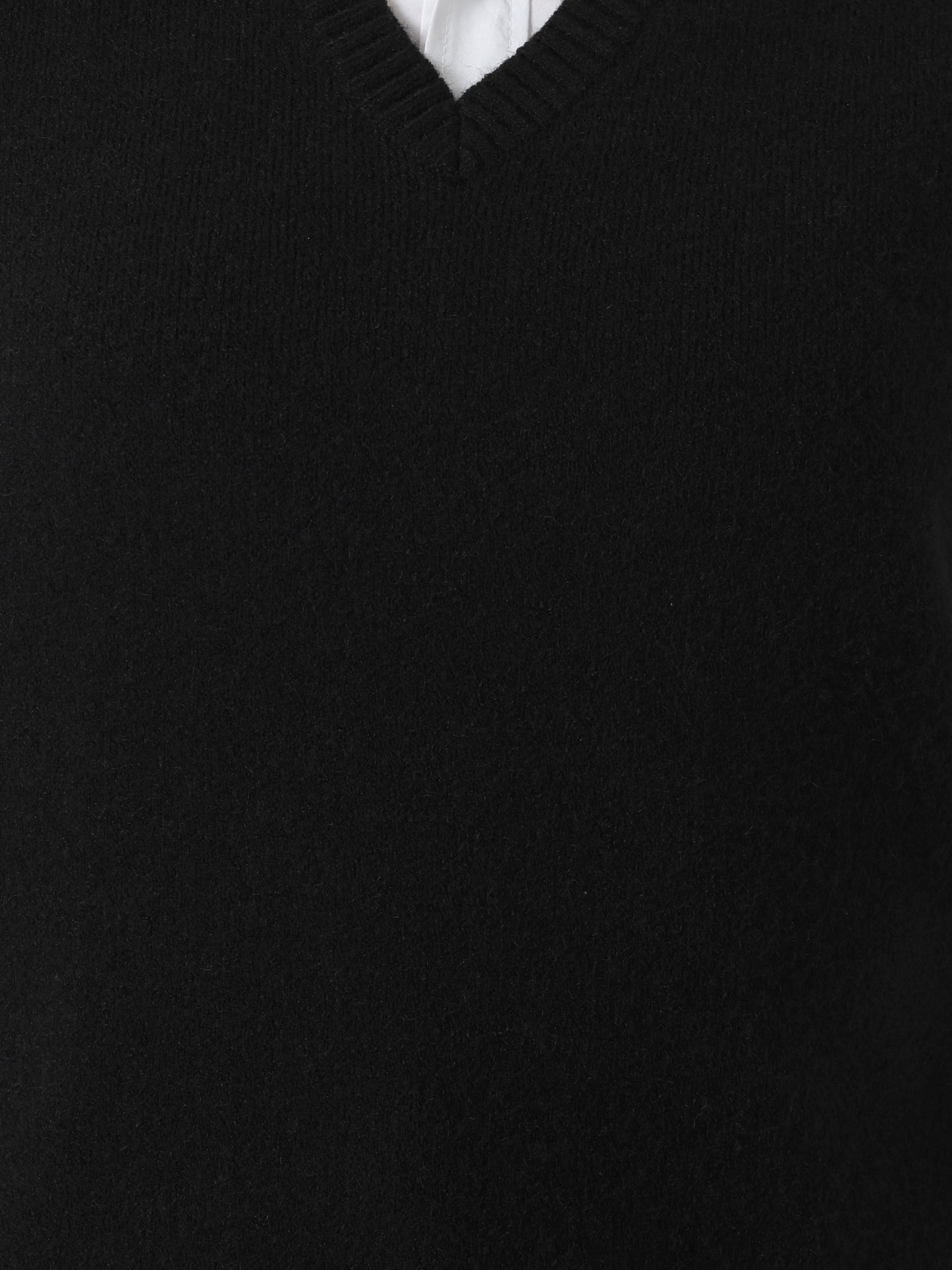 Suéter de talla grande para mujer, chaleco de punto con cuello en V, suéteres clásicos sin mangas, suéteres, tops