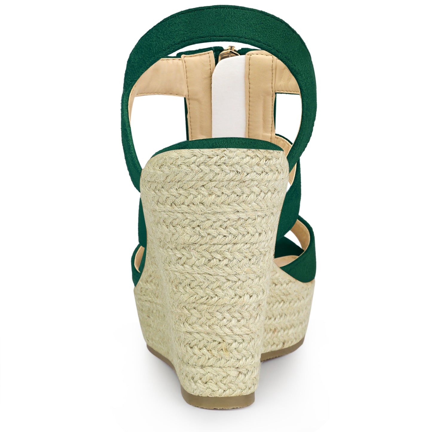 Women's Wedges Zipper Sandals Platform Wedges Heels Sandals