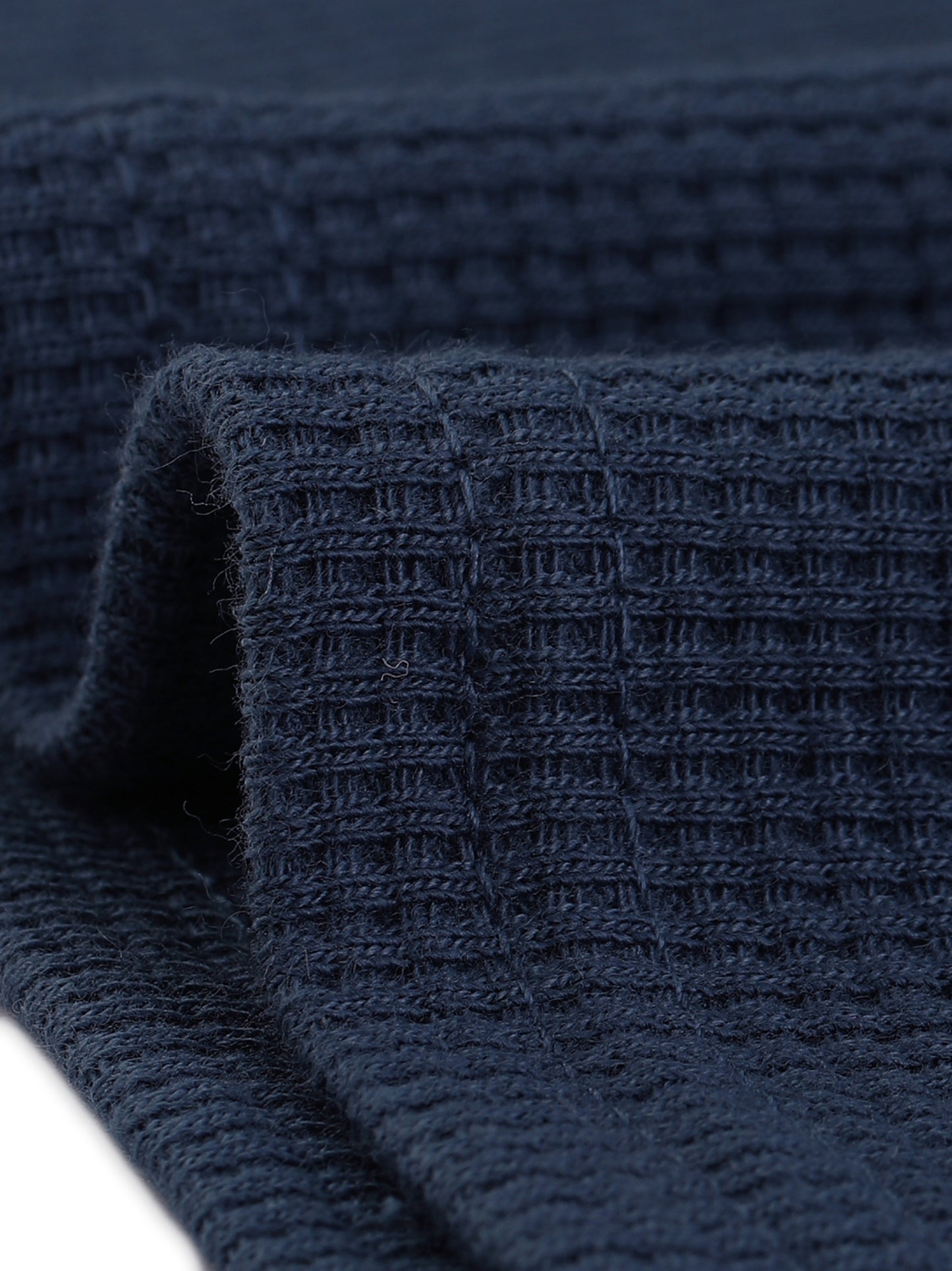 Chemise de nuit en tricot gaufré pour femme, chemise de nuit à manches longues, chemise de nuit boutonnée avec poches