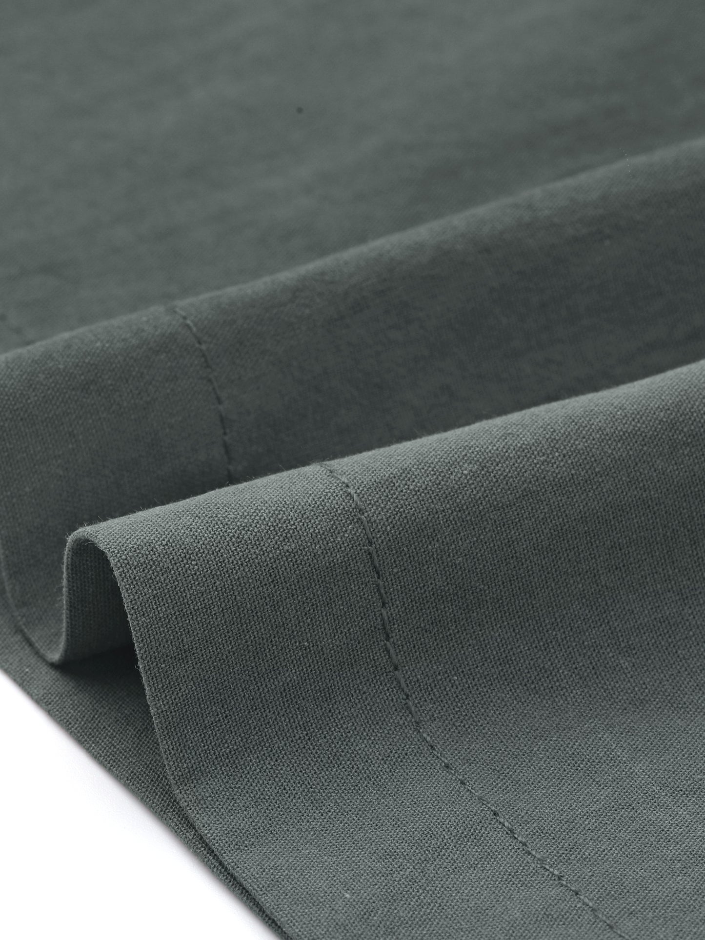 Falda informal de algodón para mujer, estilo campesino, con cintura elástica y bolsillos.