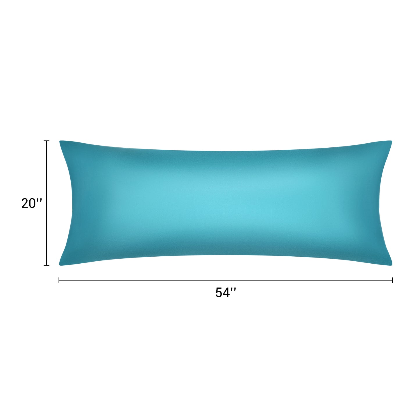 Satin Pillow Cases with 1 Pcs for Hair and Skin Breathable, Covers with Envelope Closure