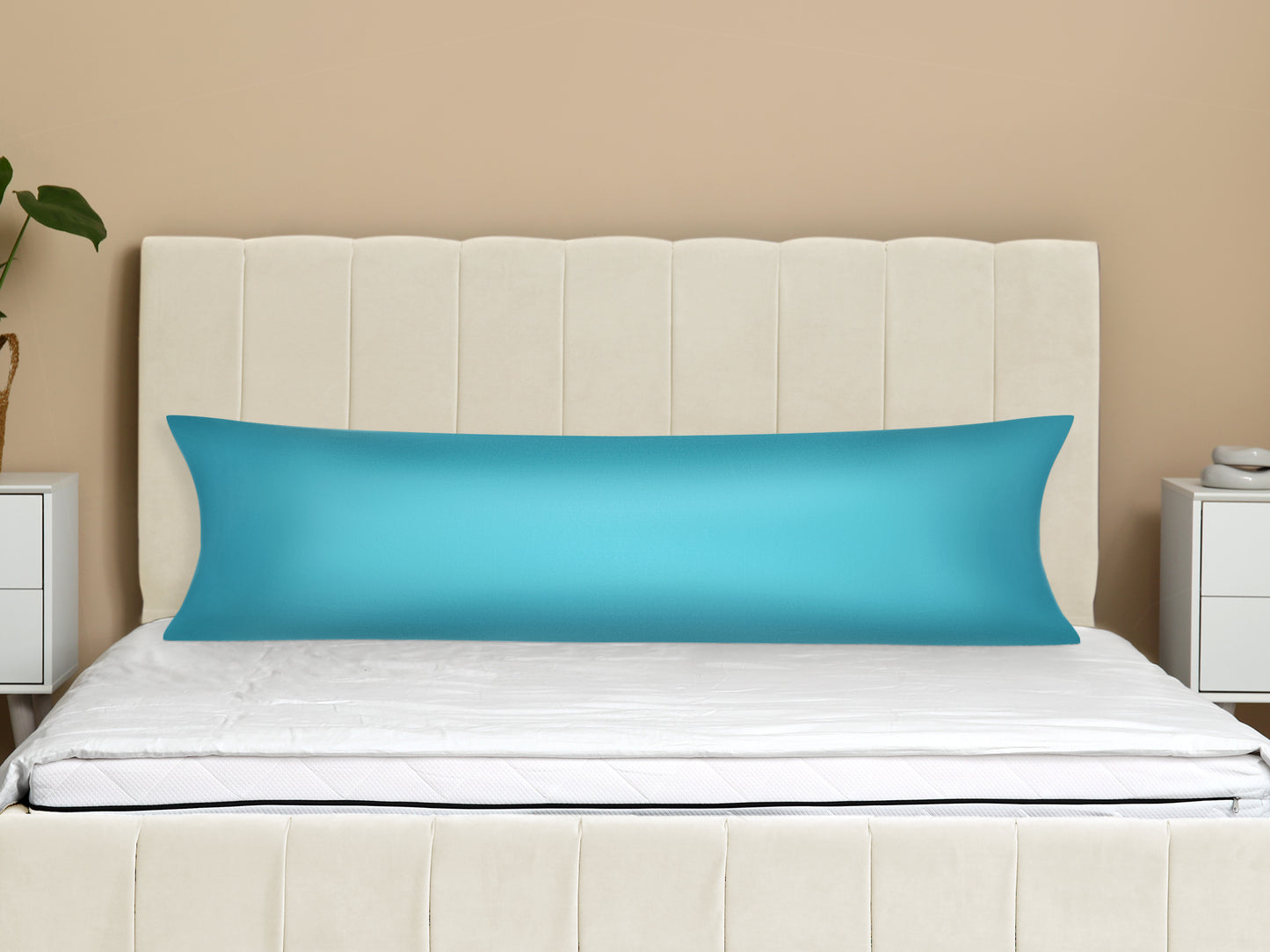 Satin Pillow Cases with 1 Pcs for Hair and Skin Breathable, Covers with Envelope Closure