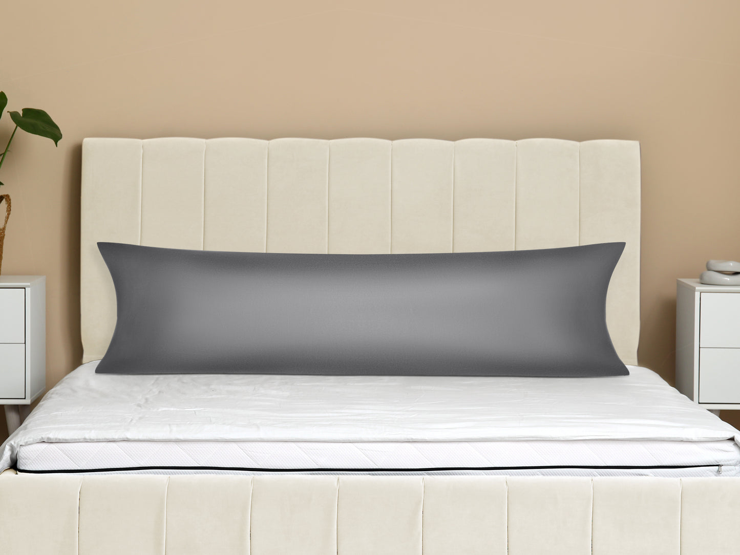 Satin Pillow Cases with 1 Pcs for Hair and Skin Breathable, Covers with Envelope Closure