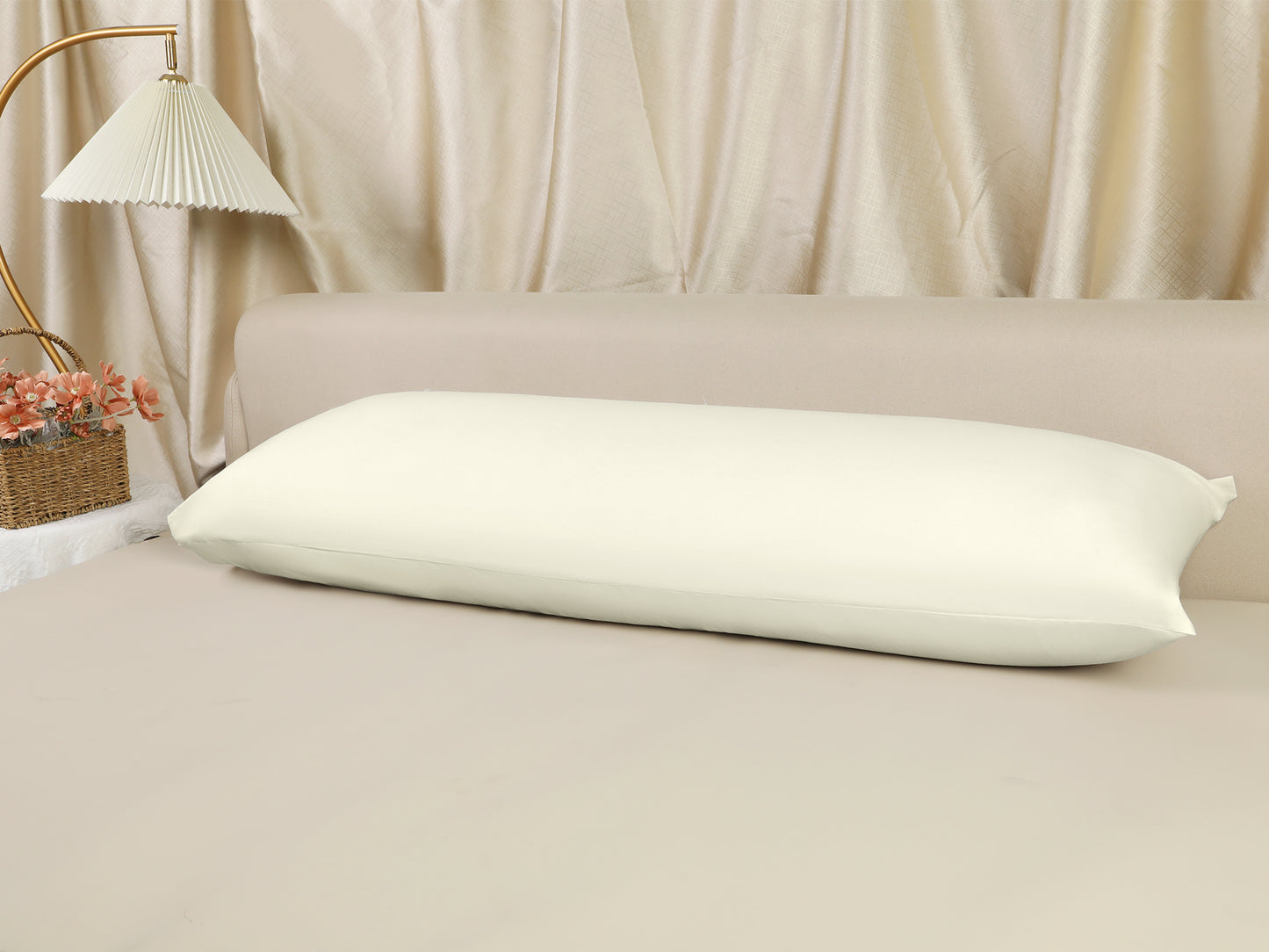 Cotton Pillow Cases, Cooling Pillow with 1 Pcs Covers with Envelope Closure