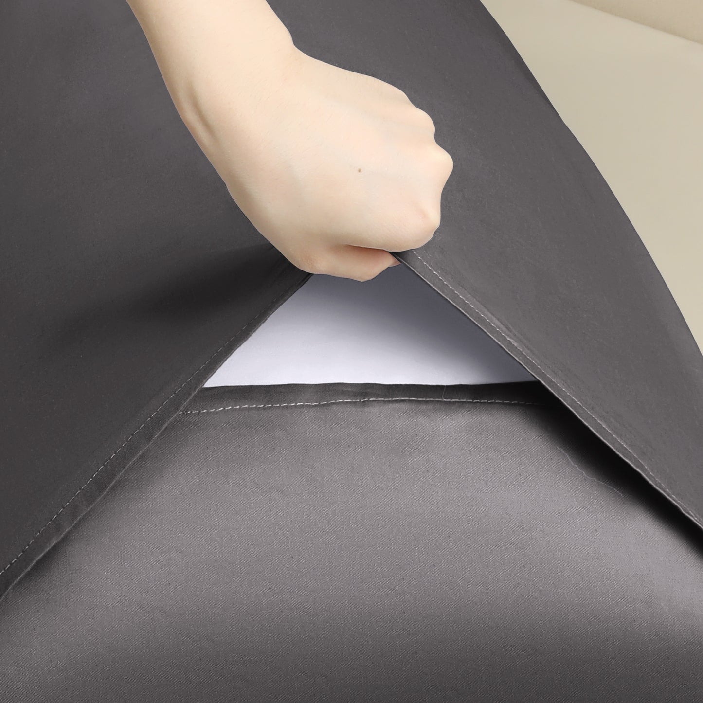 Cotton Pillow Cases, Cooling Pillow with 1 Pcs Covers with Envelope Closure