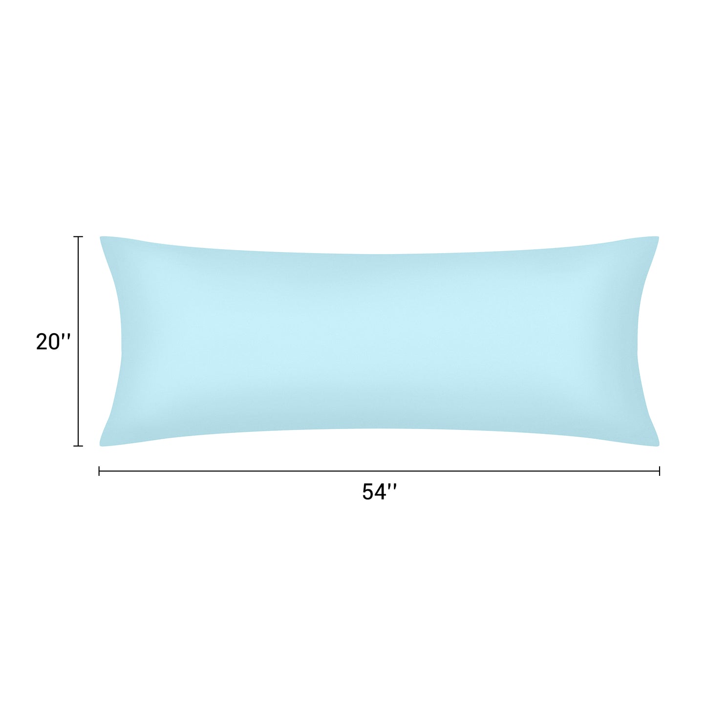 Cotton Pillow Cases, Cooling Pillow with 1 Pcs Covers with Envelope Closure