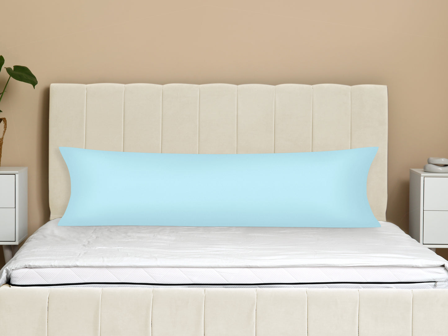 Cotton Pillow Cases, Cooling Pillow with 1 Pcs Covers with Envelope Closure