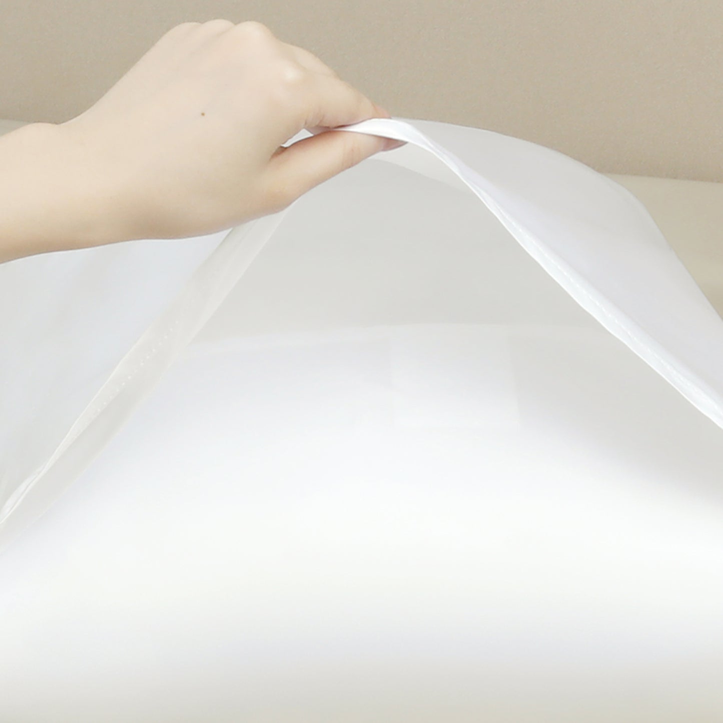 Satin Pillow Cases for Hair and Skin, Cooling Pillow Covers Set of 2 with Envelope Closure