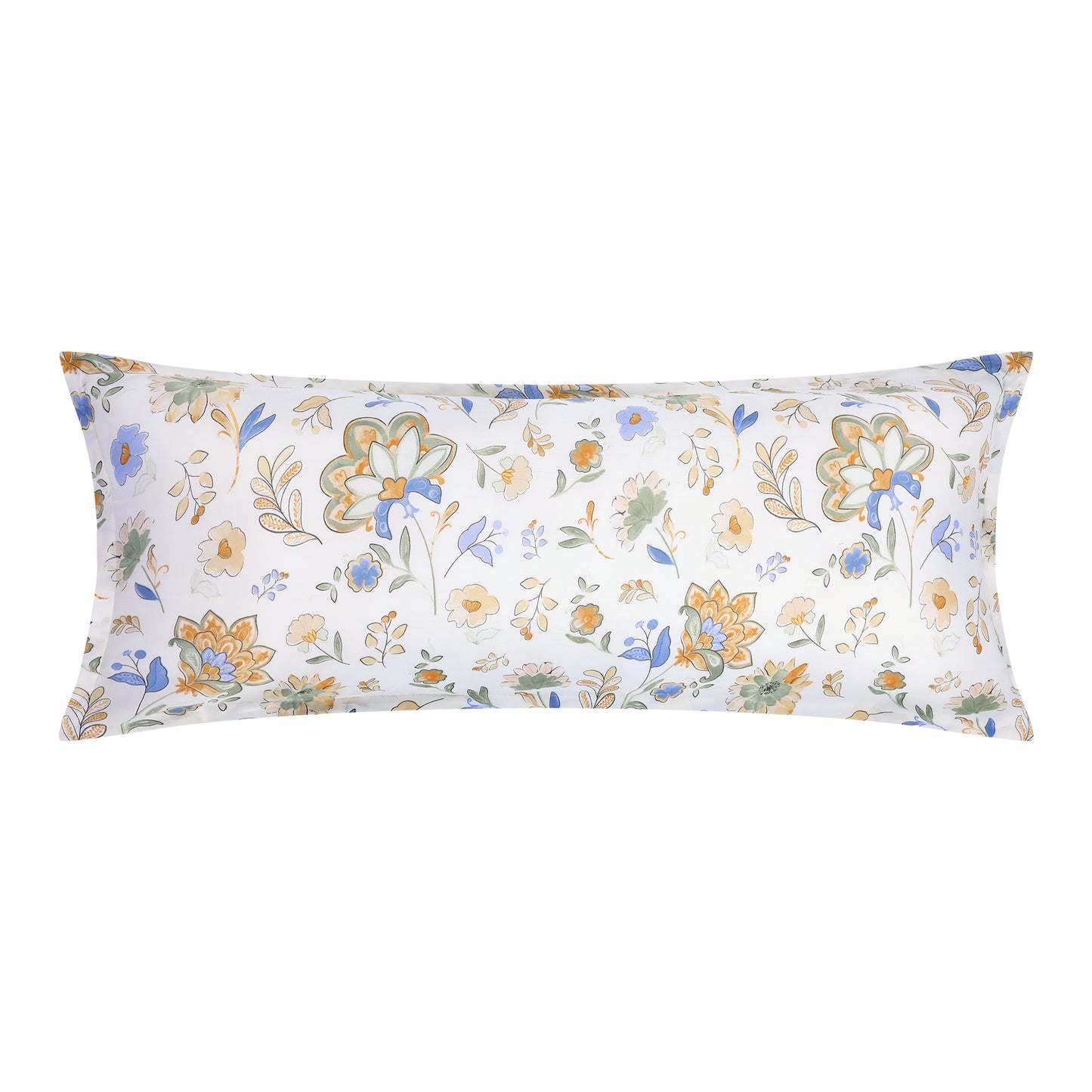 Pillowcase for Hair and Skin Breathable, 1 Pcs Soft Floral Pillow Cases with Envelope Closure