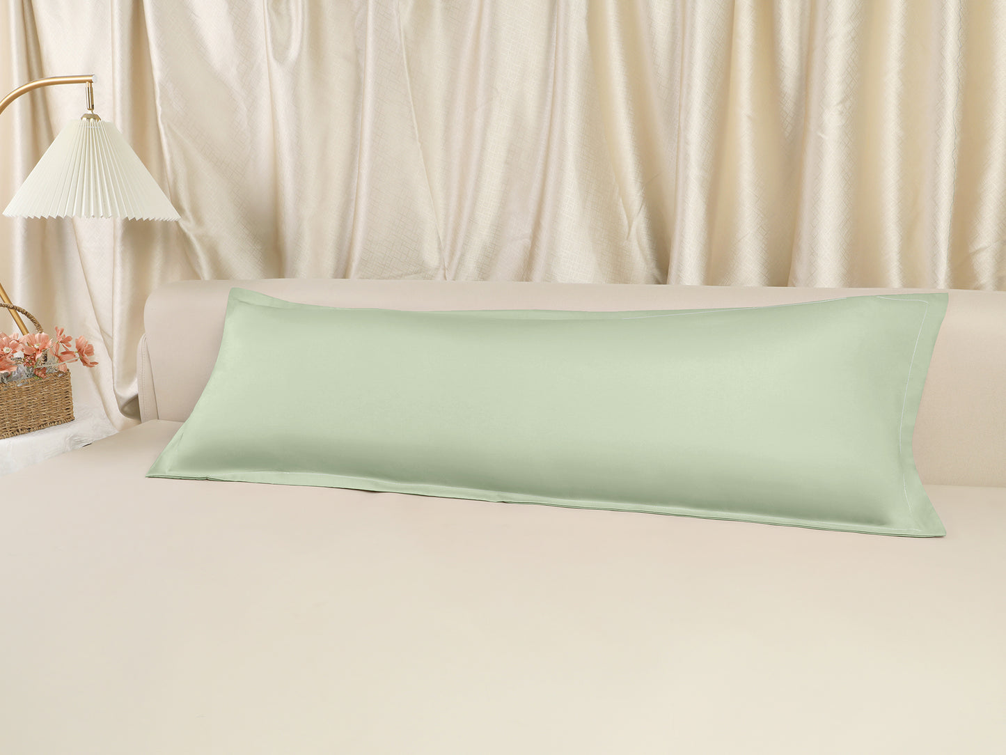 Pillow Cases for Hair and Skin Breathable, 1 Pcs Cooling Pillow Covers with Envelope Closure