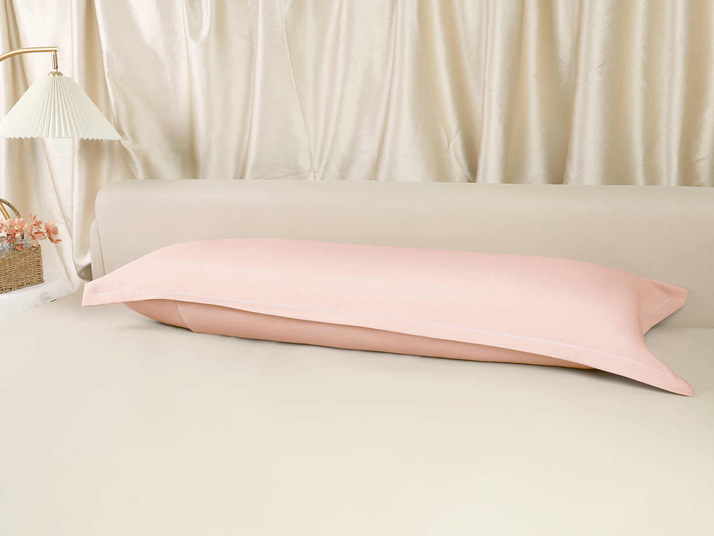 Pillow Cases for Hair and Skin Breathable, 1 Pcs Cooling Pillow Covers with Envelope Closure