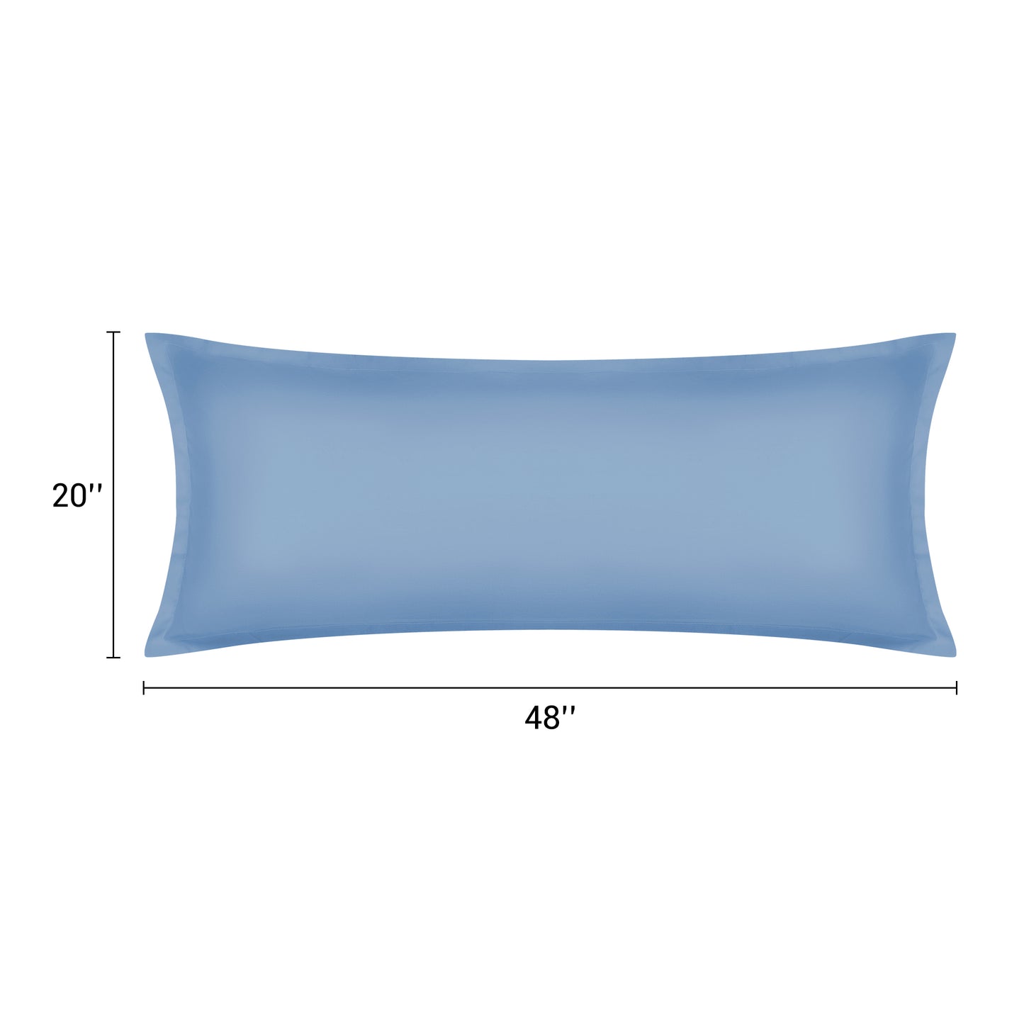 Pillow Cases for Hair and Skin Breathable, 1 Pcs Cooling Pillow Covers with Envelope Closure