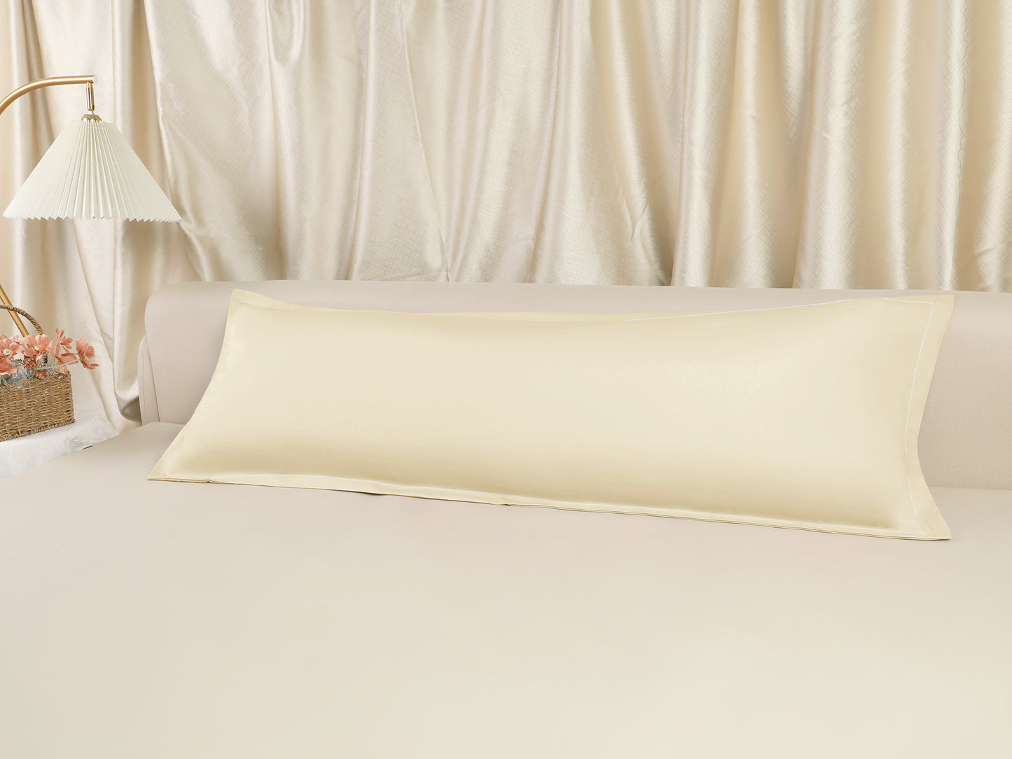 Pillow Cases for Hair and Skin Breathable, 1 Pcs Cooling Pillow Covers with Envelope Closure