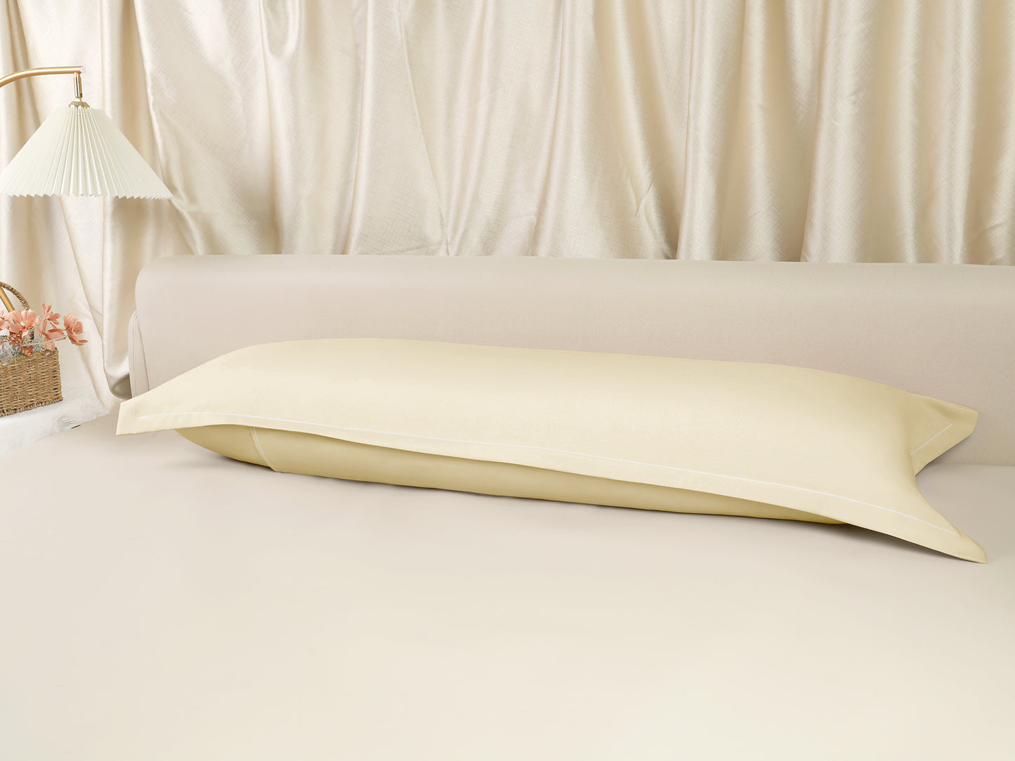 Pillow Cases for Hair and Skin Breathable, 1 Pcs Cooling Pillow Covers with Envelope Closure