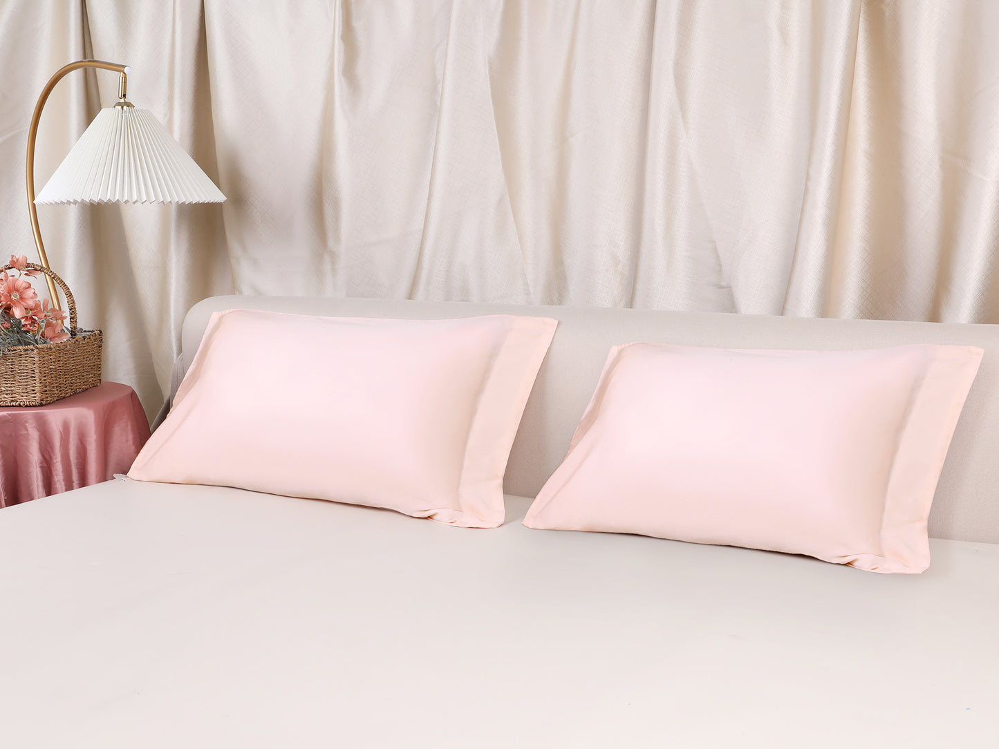 Pillow Cases, Soft Cooling Pillow Covers Set of 2 with Envelope Closure
