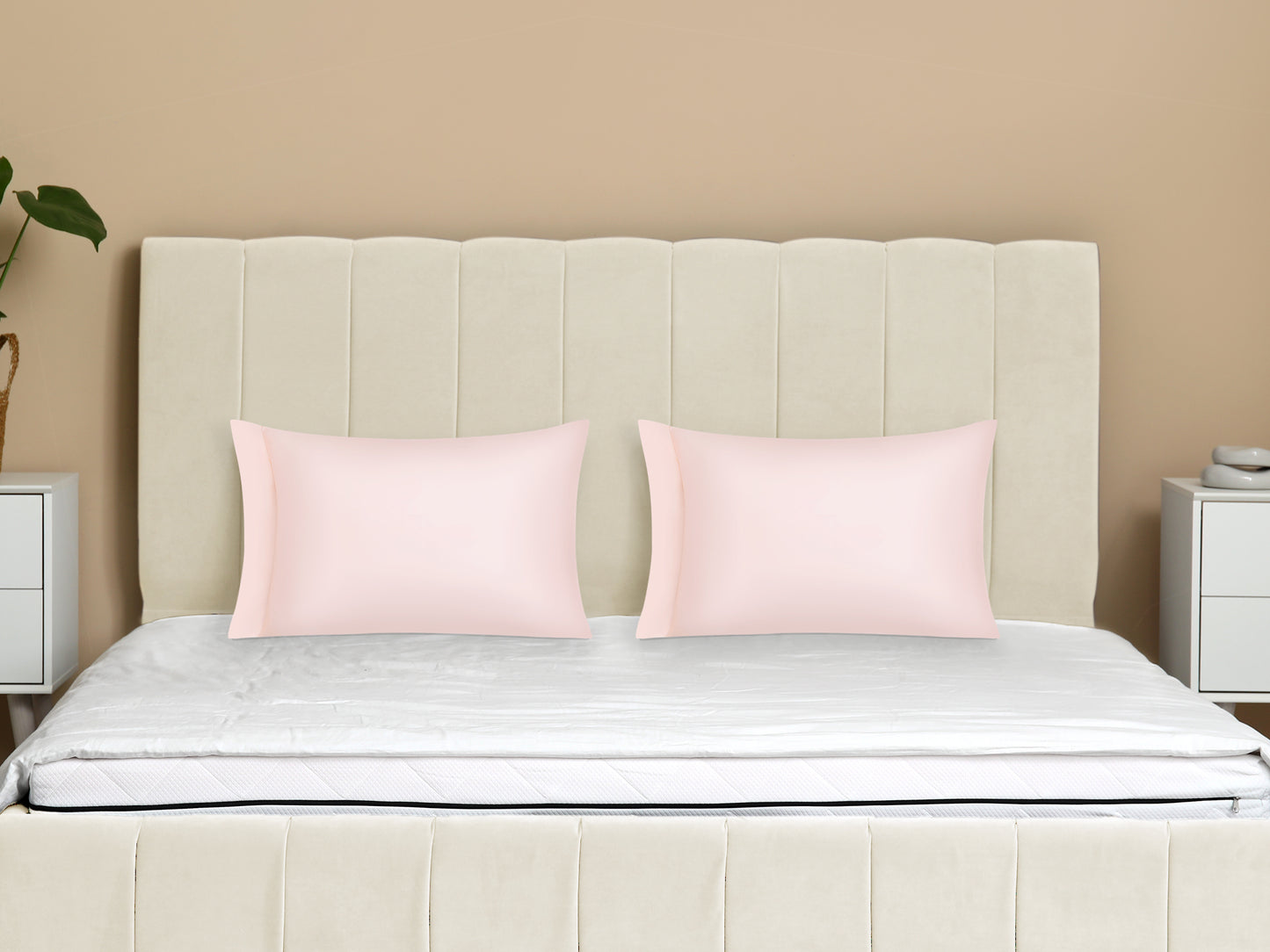 Pillow Cases, Soft Cooling Pillow Covers Set of 2 with Envelope Closure