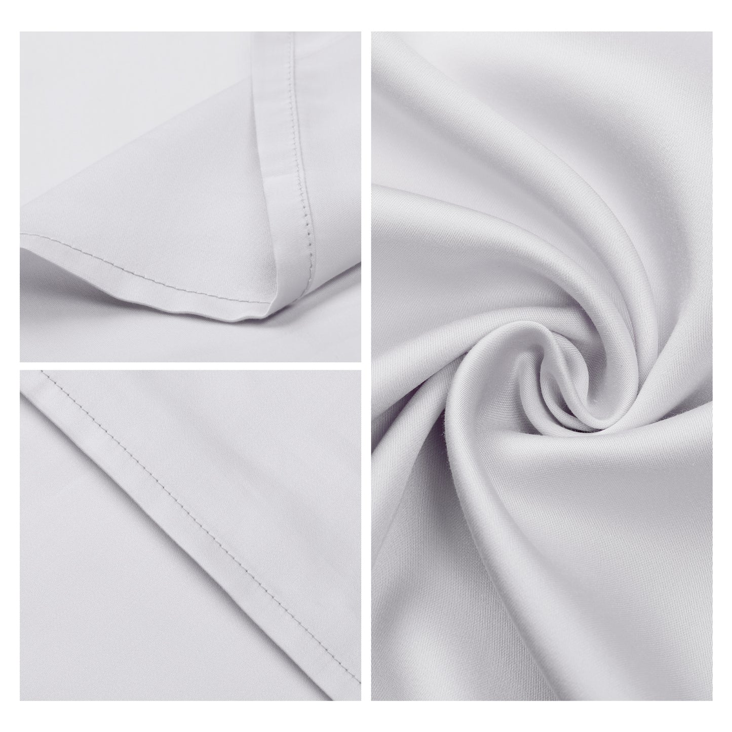 Pillow Cases, Soft Cooling Pillow Covers Set of 2 with Envelope Closure