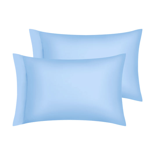 Pillow Cases, Soft Cooling Pillow Covers Set of 2 with Envelope Closure