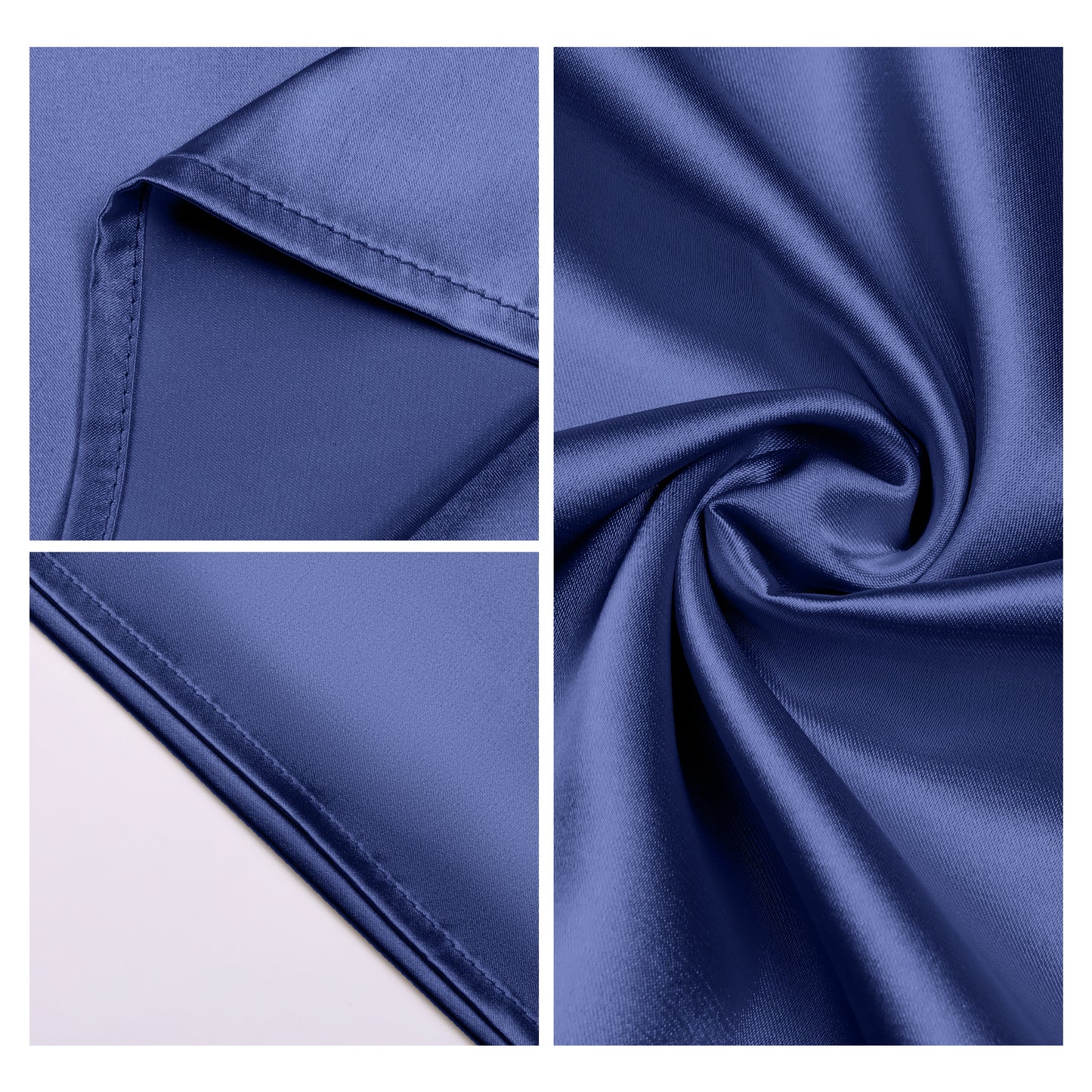 Breathable Pillow Case with Envelope, 1 Pcs with Satin Pillowcases for Hair and Skin