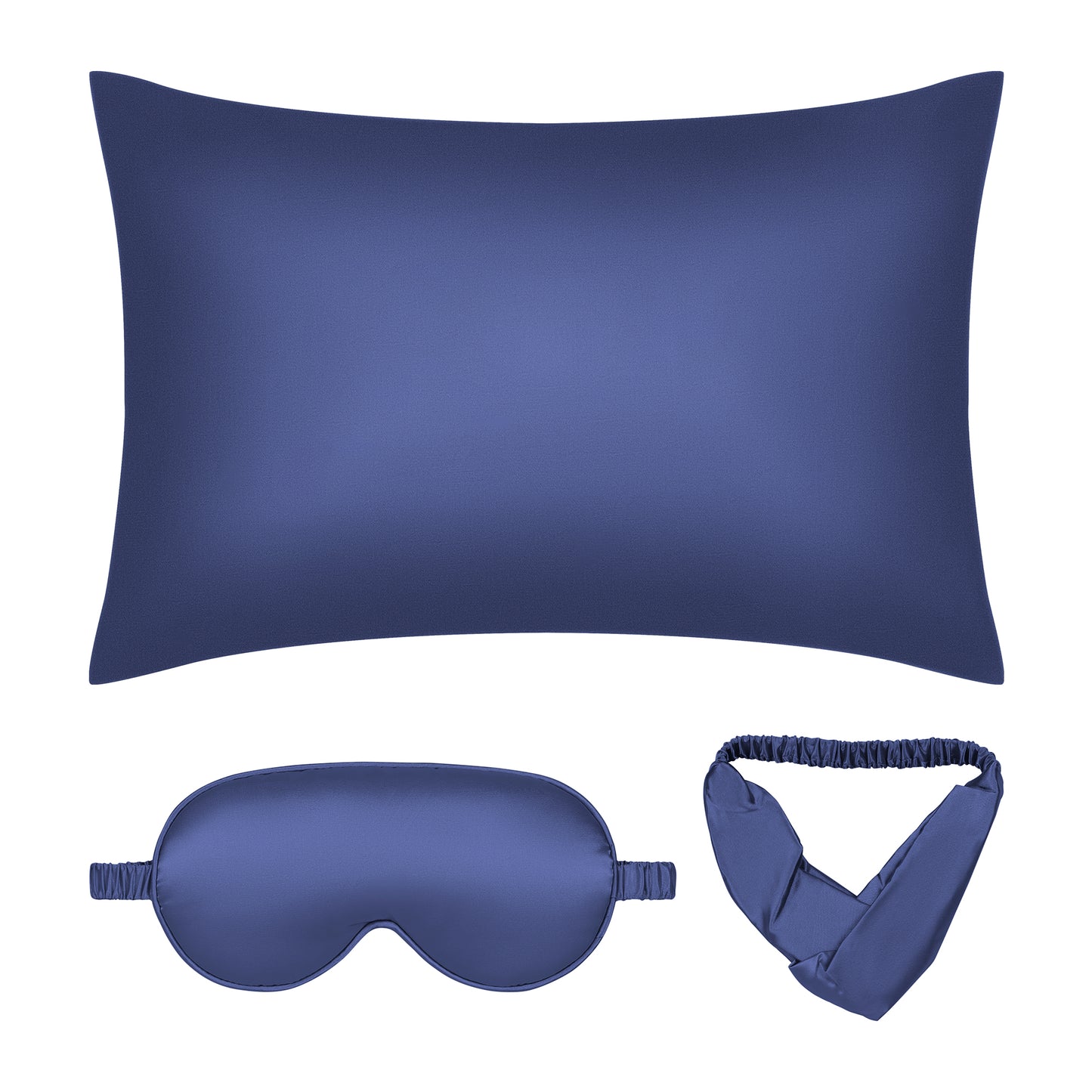Breathable Pillow Case with Envelope, 1 Pcs with Satin Pillowcases for Hair and Skin