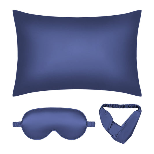 Breathable Pillow Case with Envelope, 1 Pcs with Satin Pillowcases for Hair and Skin