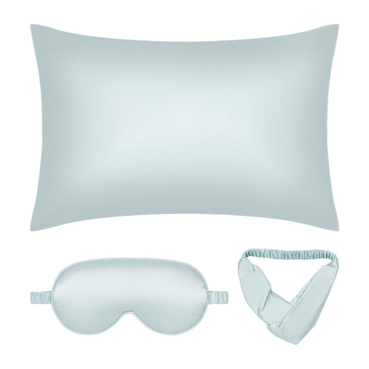 Breathable Pillow Case with Envelope, 1 Pcs with Satin Pillowcases for Hair and Skin