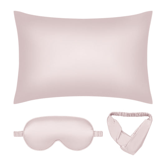 Breathable Pillow Case with Envelope, 1 Pcs with Satin Pillowcases for Hair and Skin