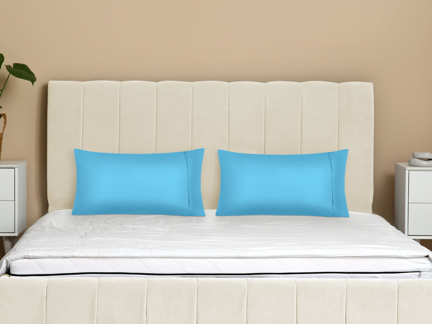 Pillow Cases Set of 2, Pillow Covers with Envelope Closure, Gift for Women Men